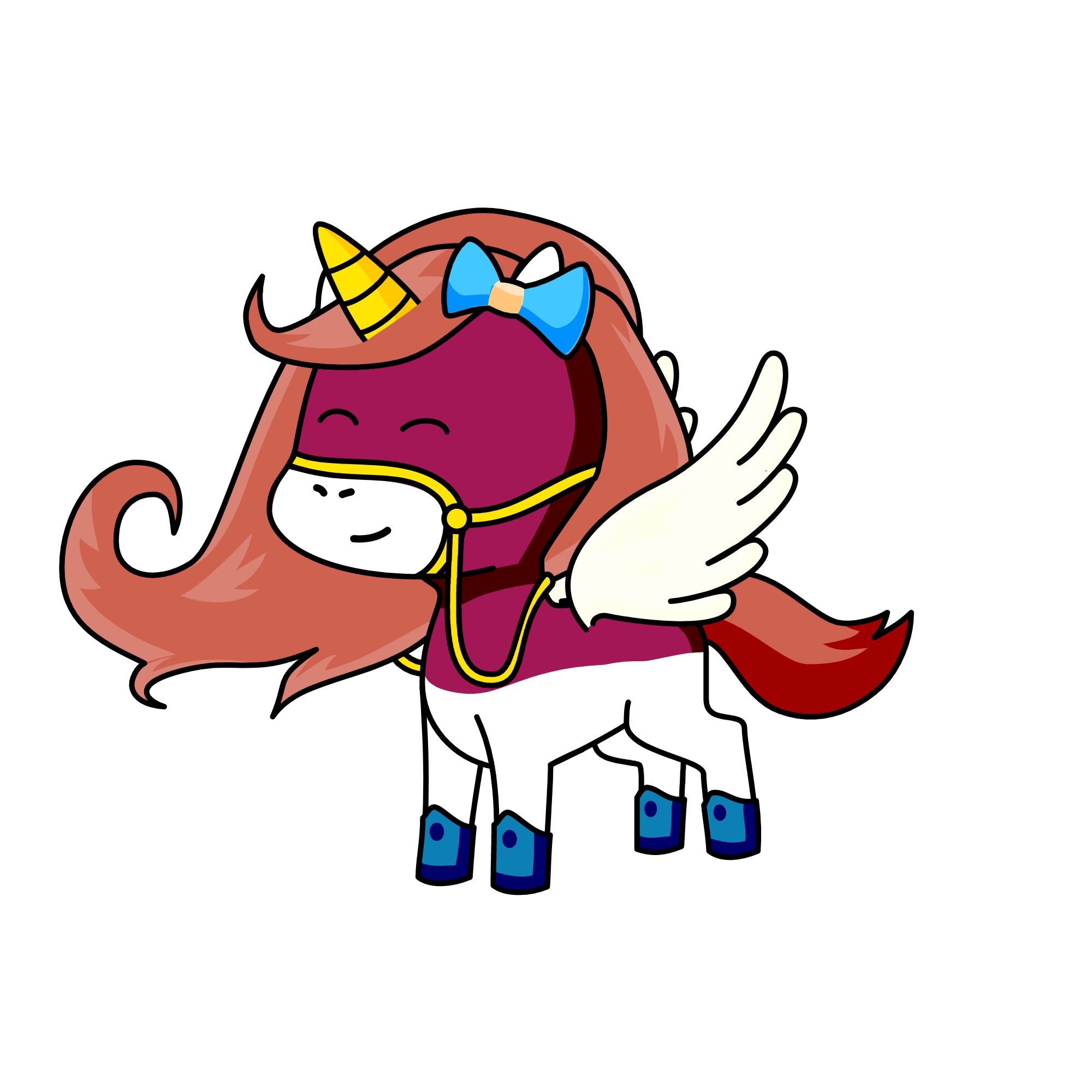 Cupcake, the unicorn