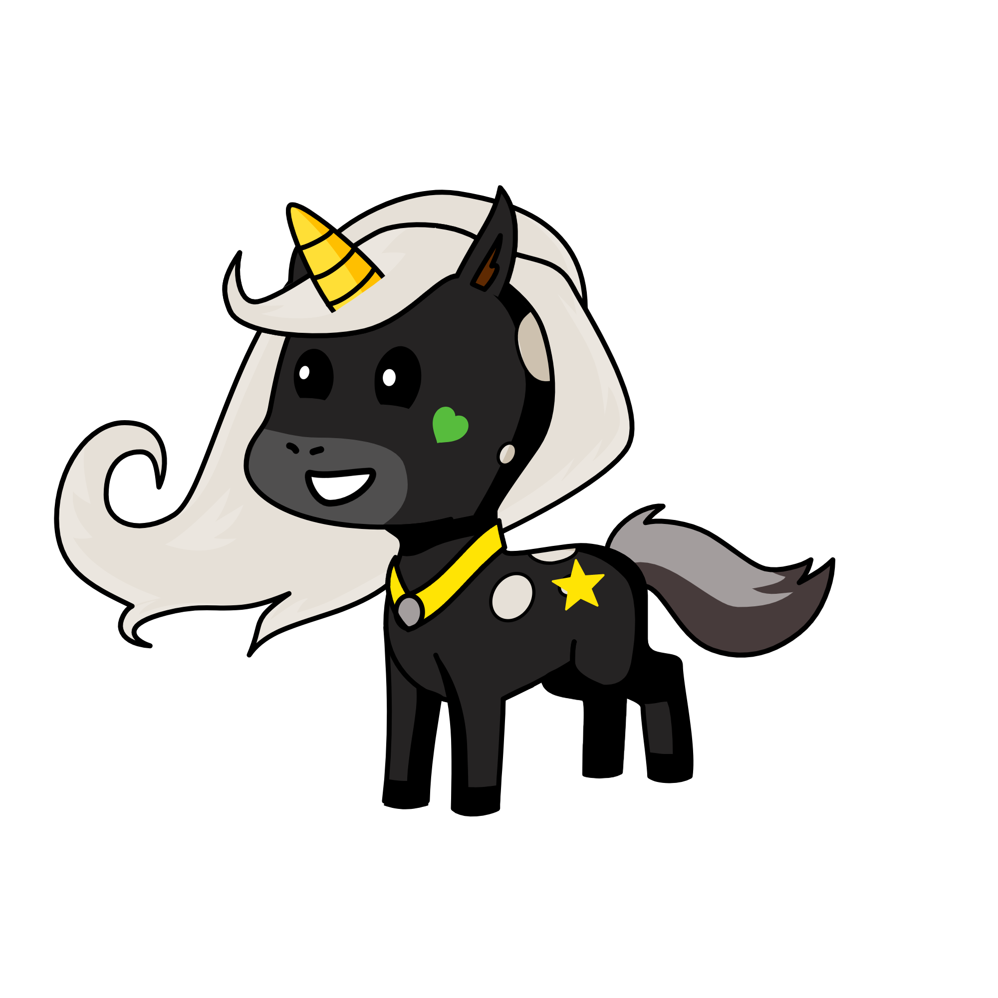 luna, the unicorn
