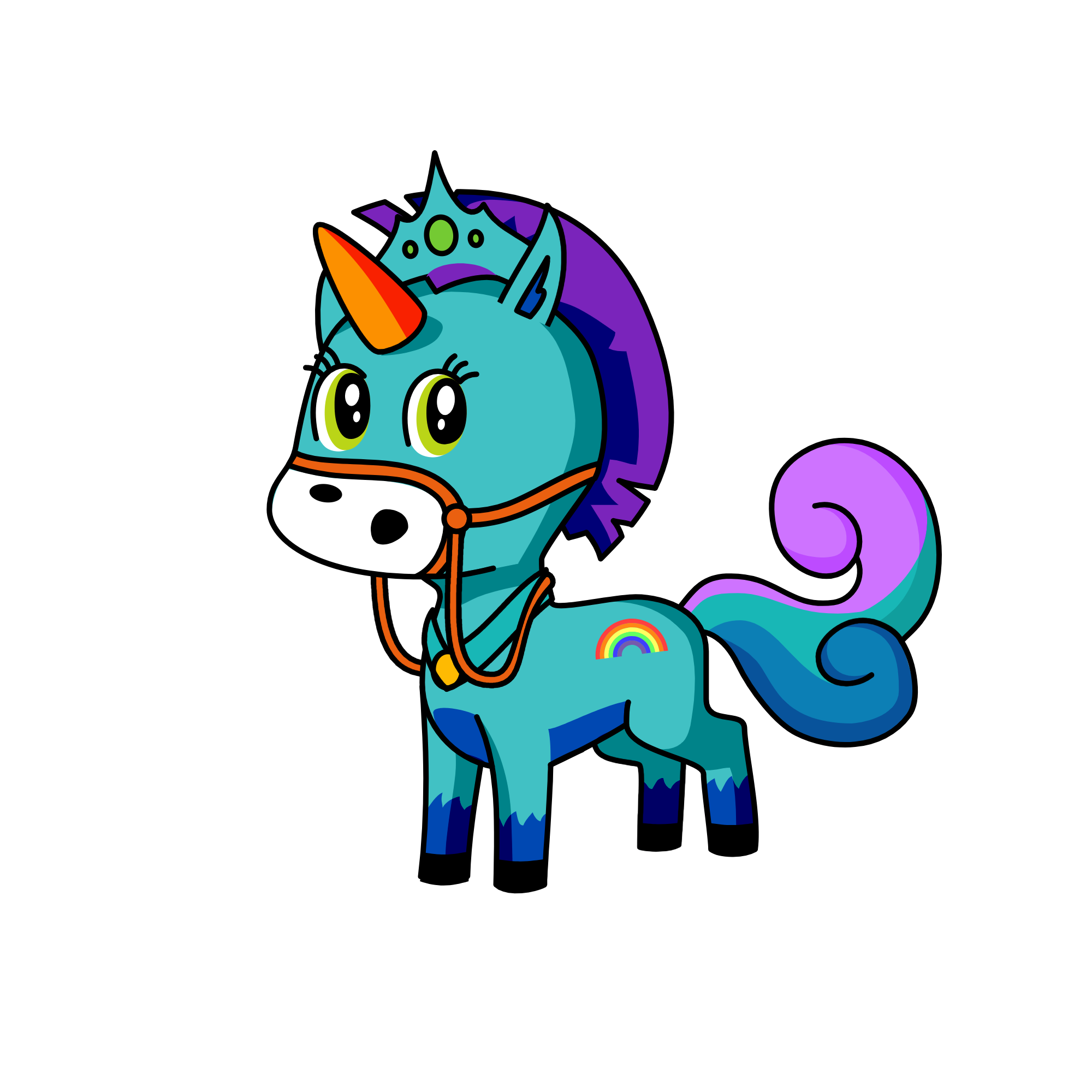 Petal, the unicorn