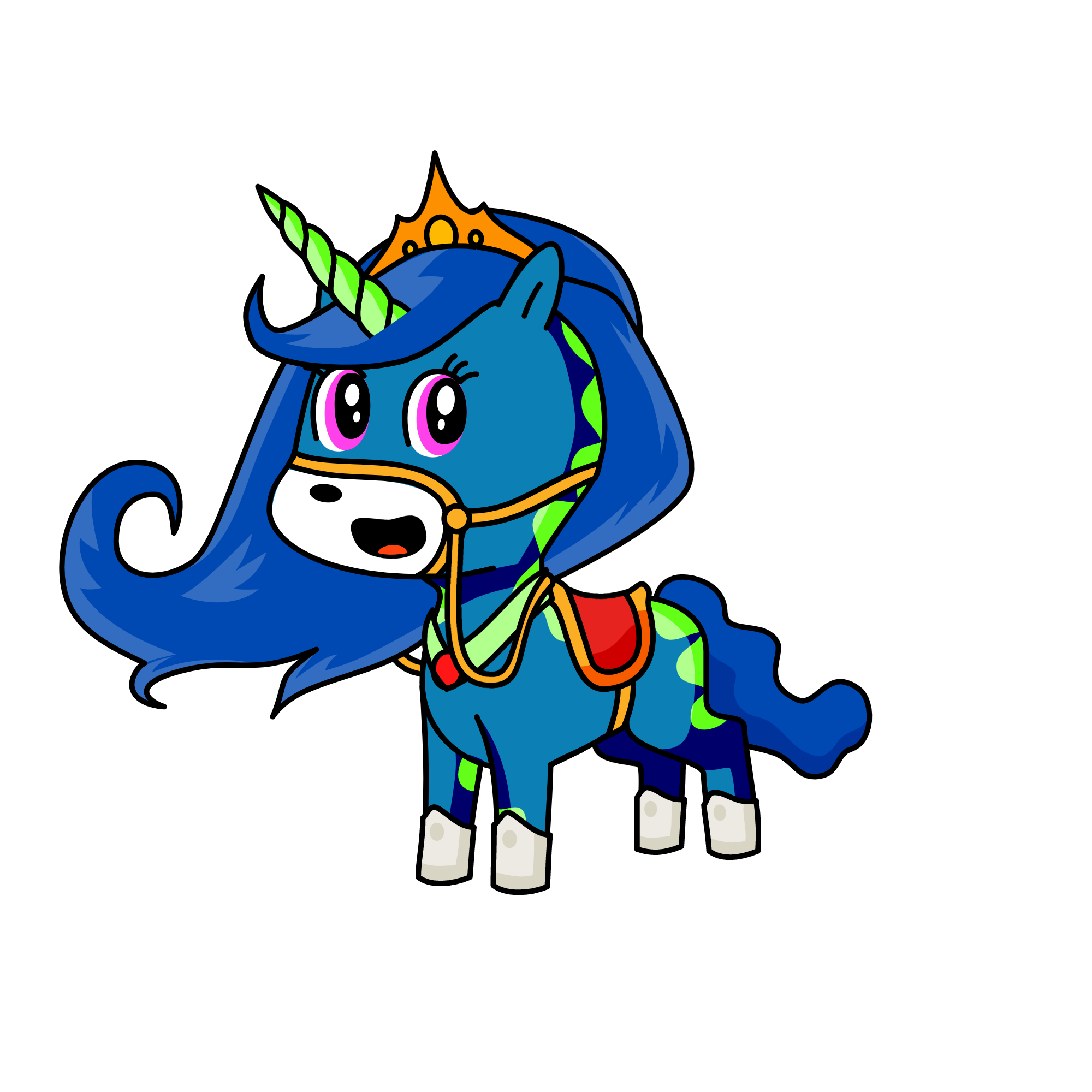 luna, the unicorn
