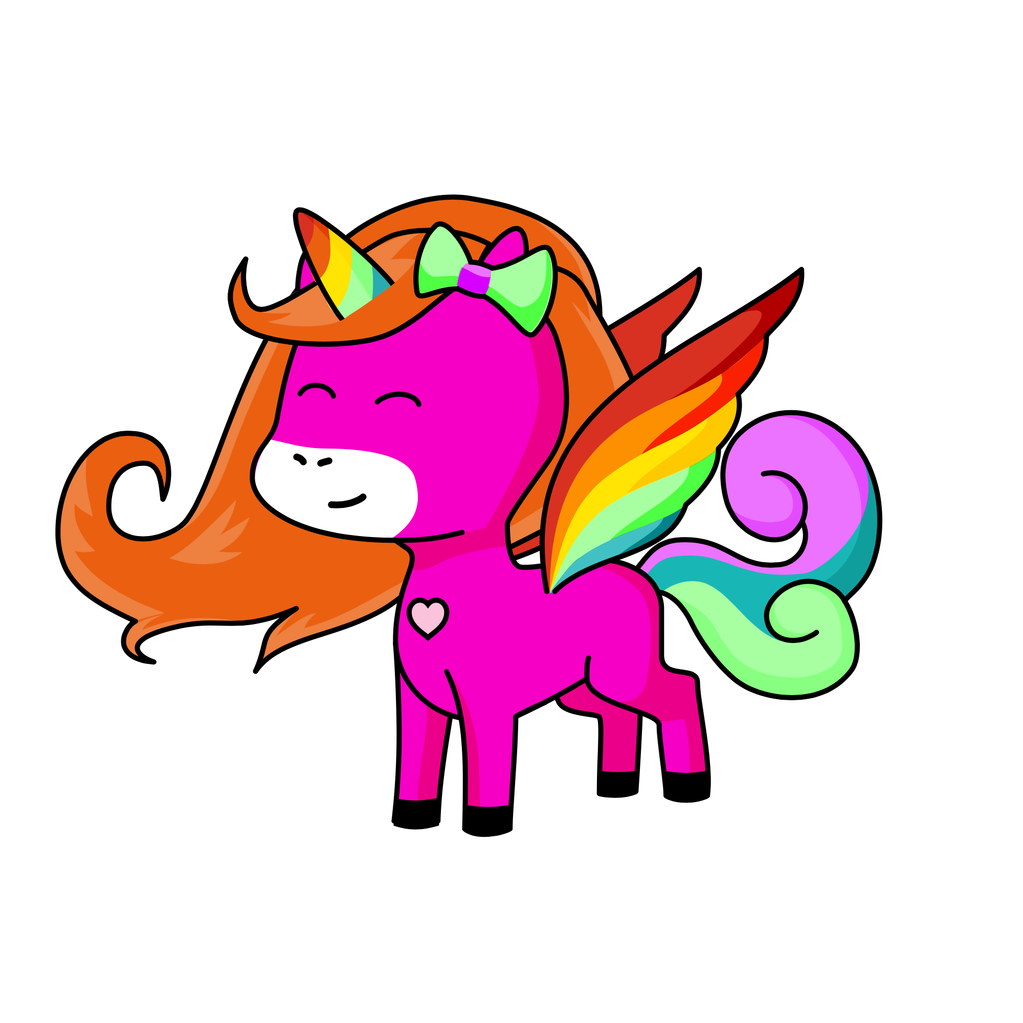 Moonlight, the unicorn
