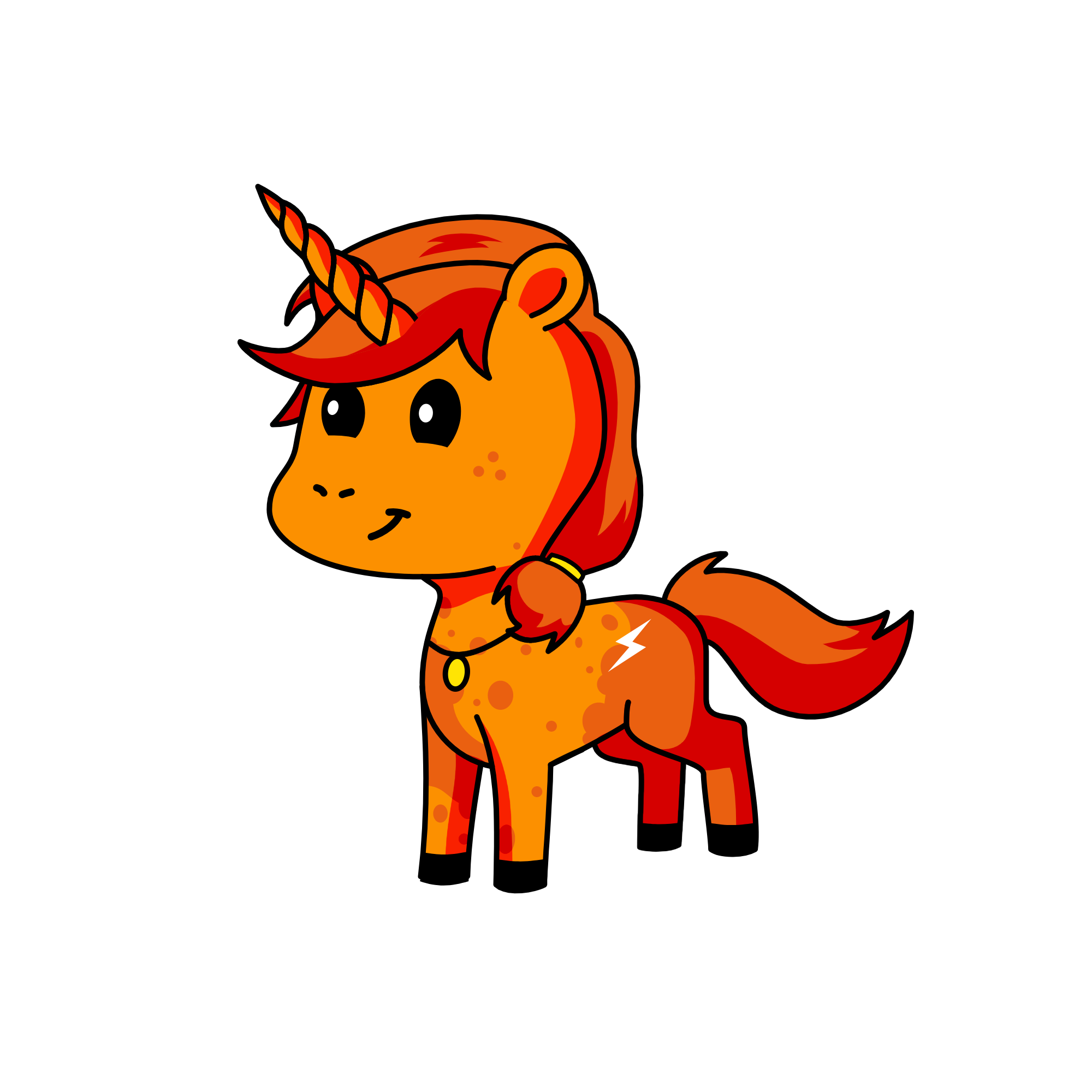 Sparkie, the unicorn