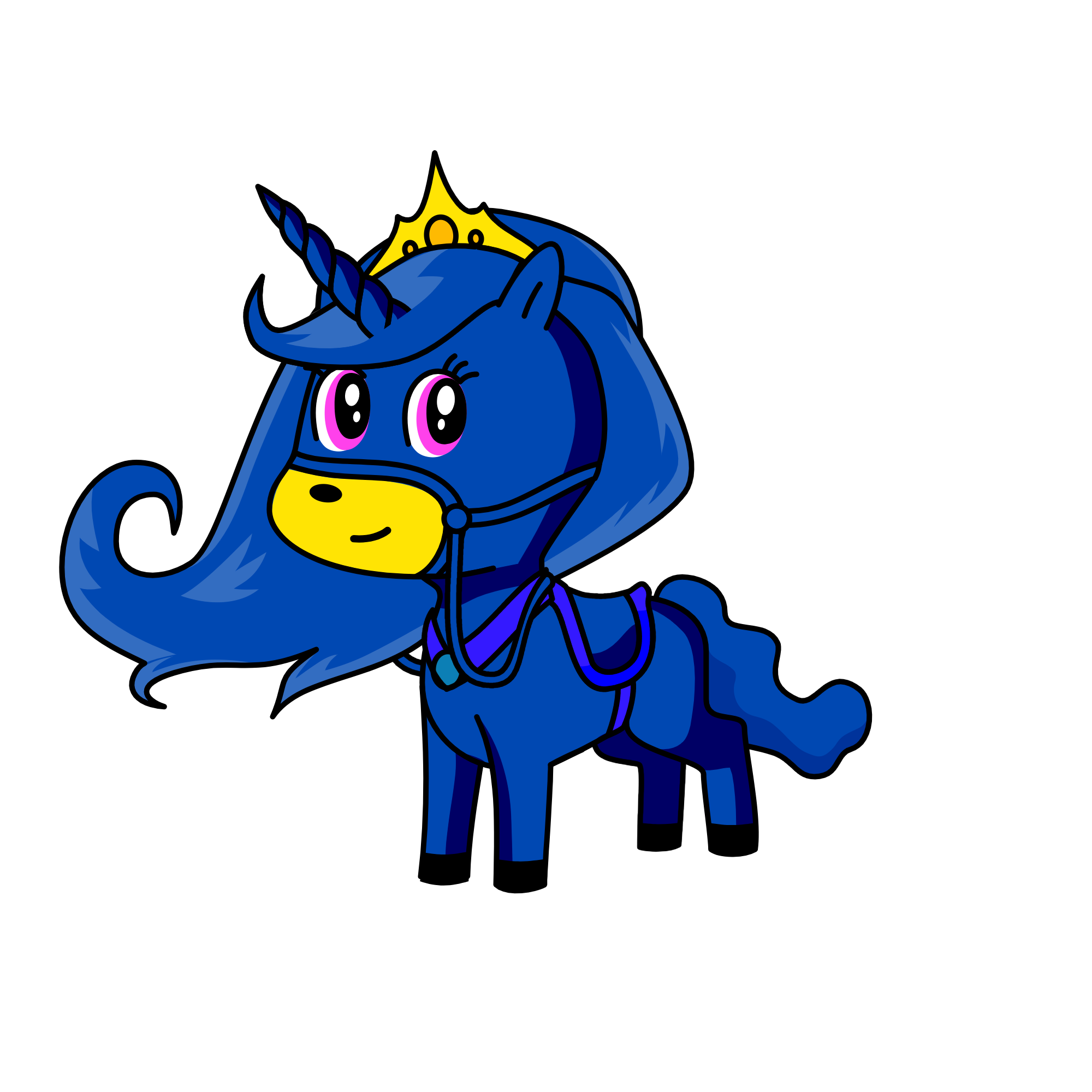 luna, the unicorn