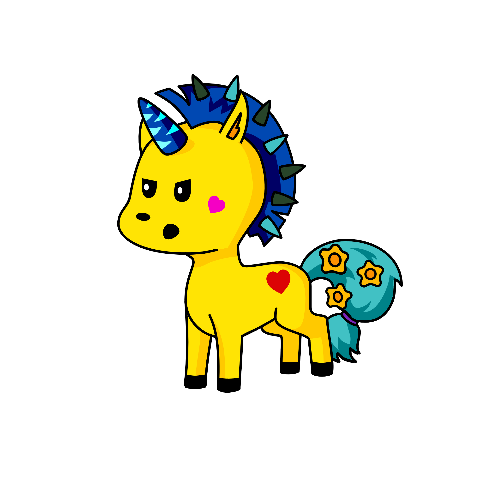 crasher, the unicorn