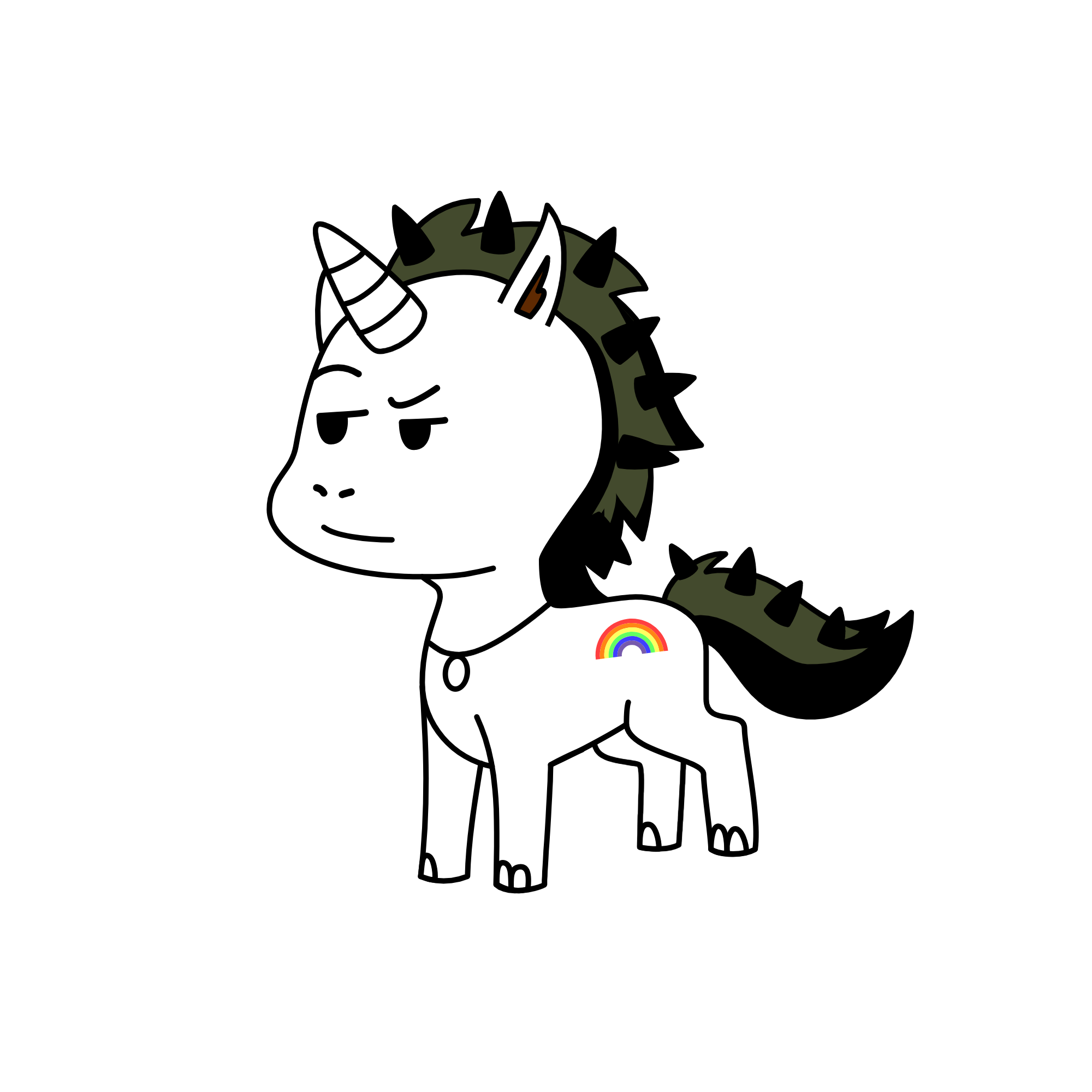 Sunshine Sparkle, the unicorn