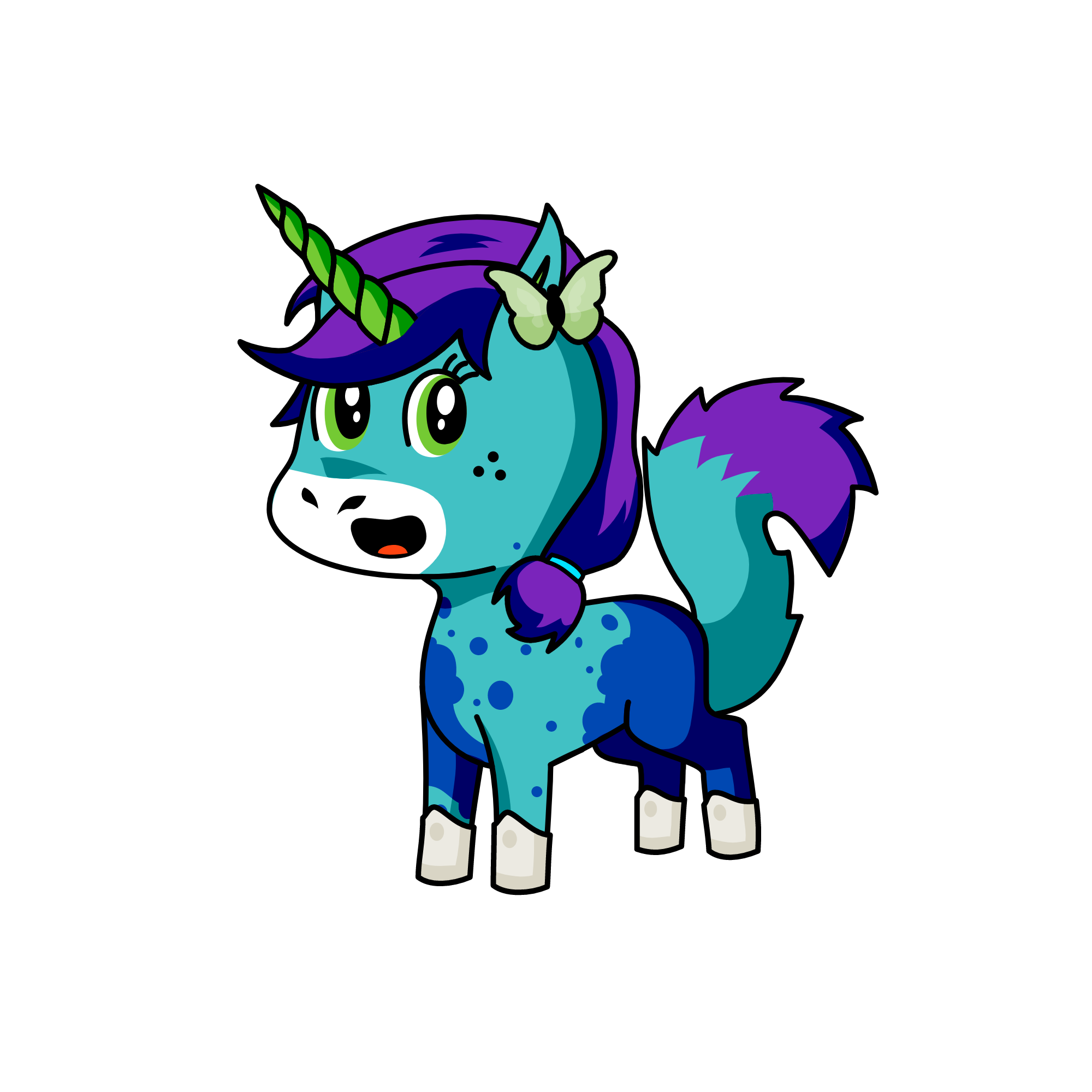 Aqualina, the unicorn