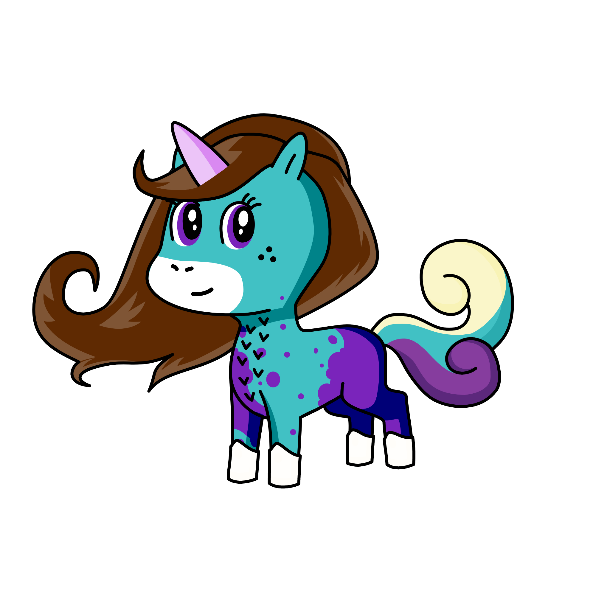 pegasues, the unicorn