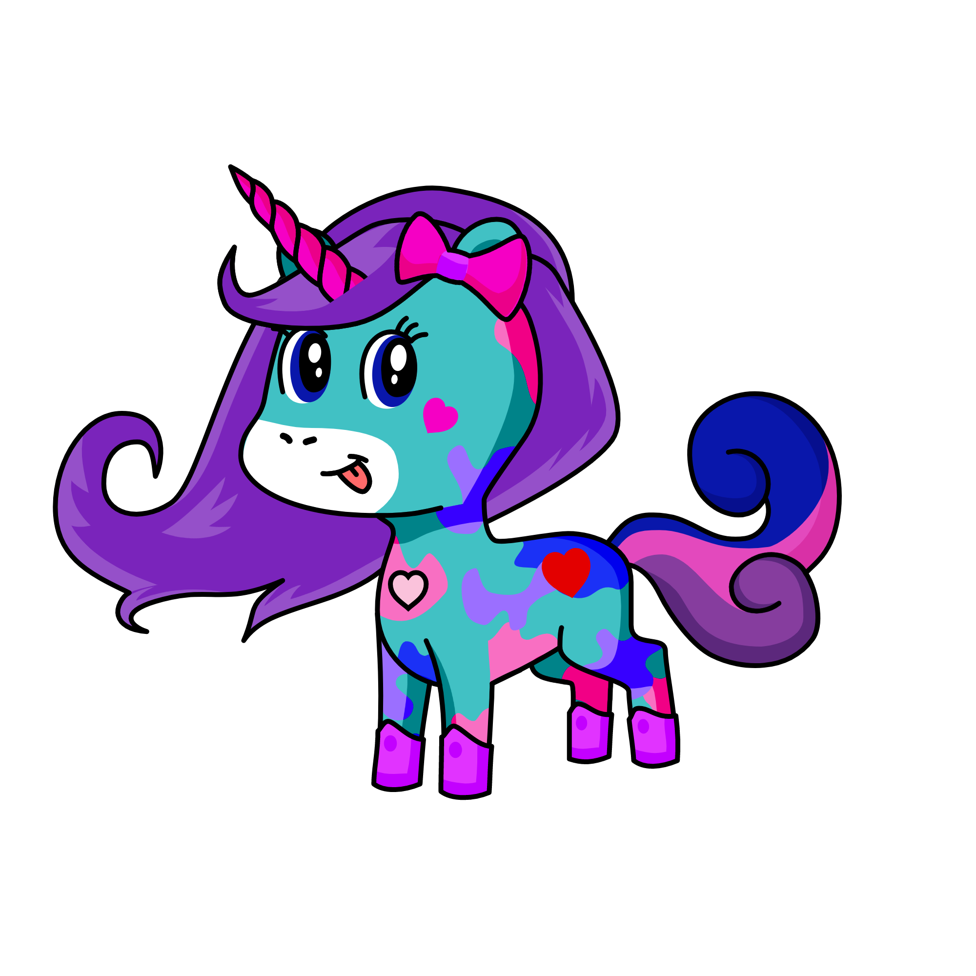 Emy, the unicorn