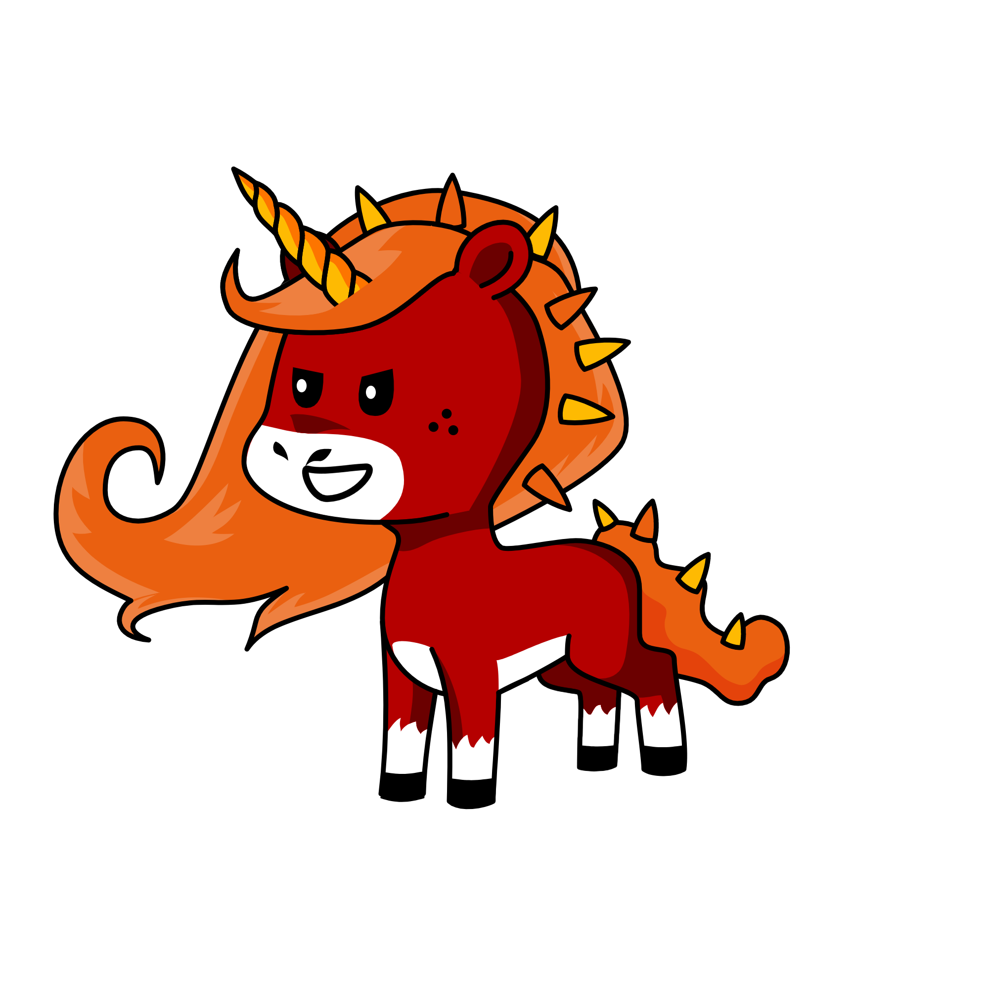 Fireana, the unicorn
