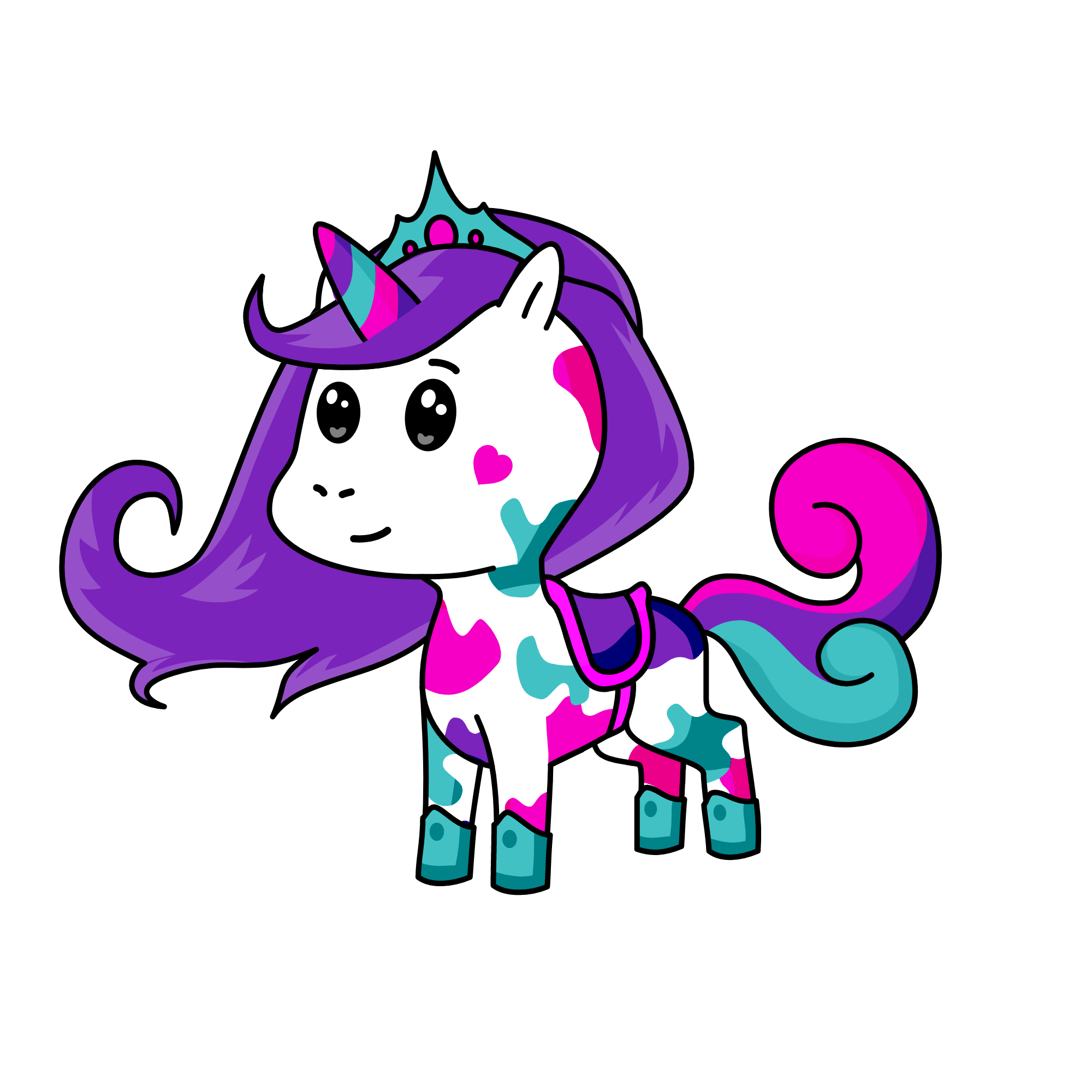 Galaxi, the unicorn