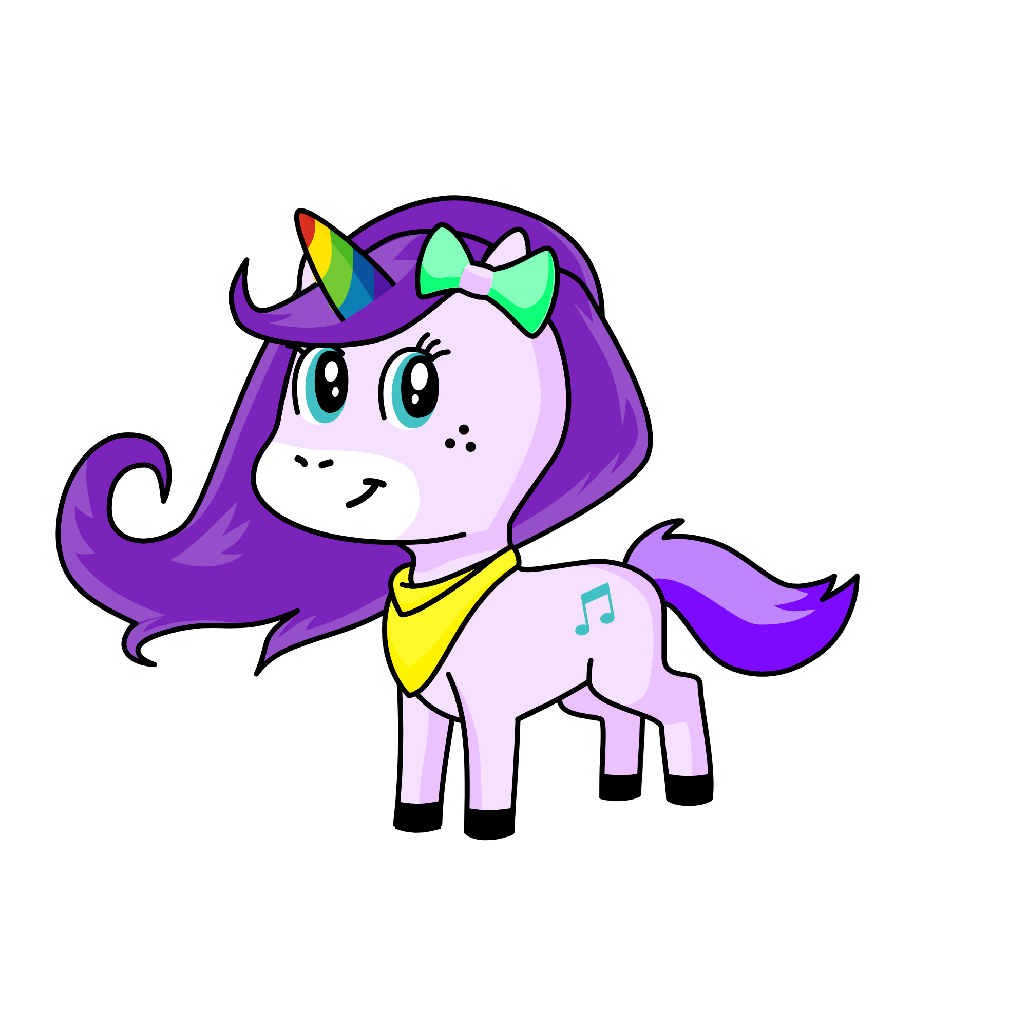 Rose, the unicorn