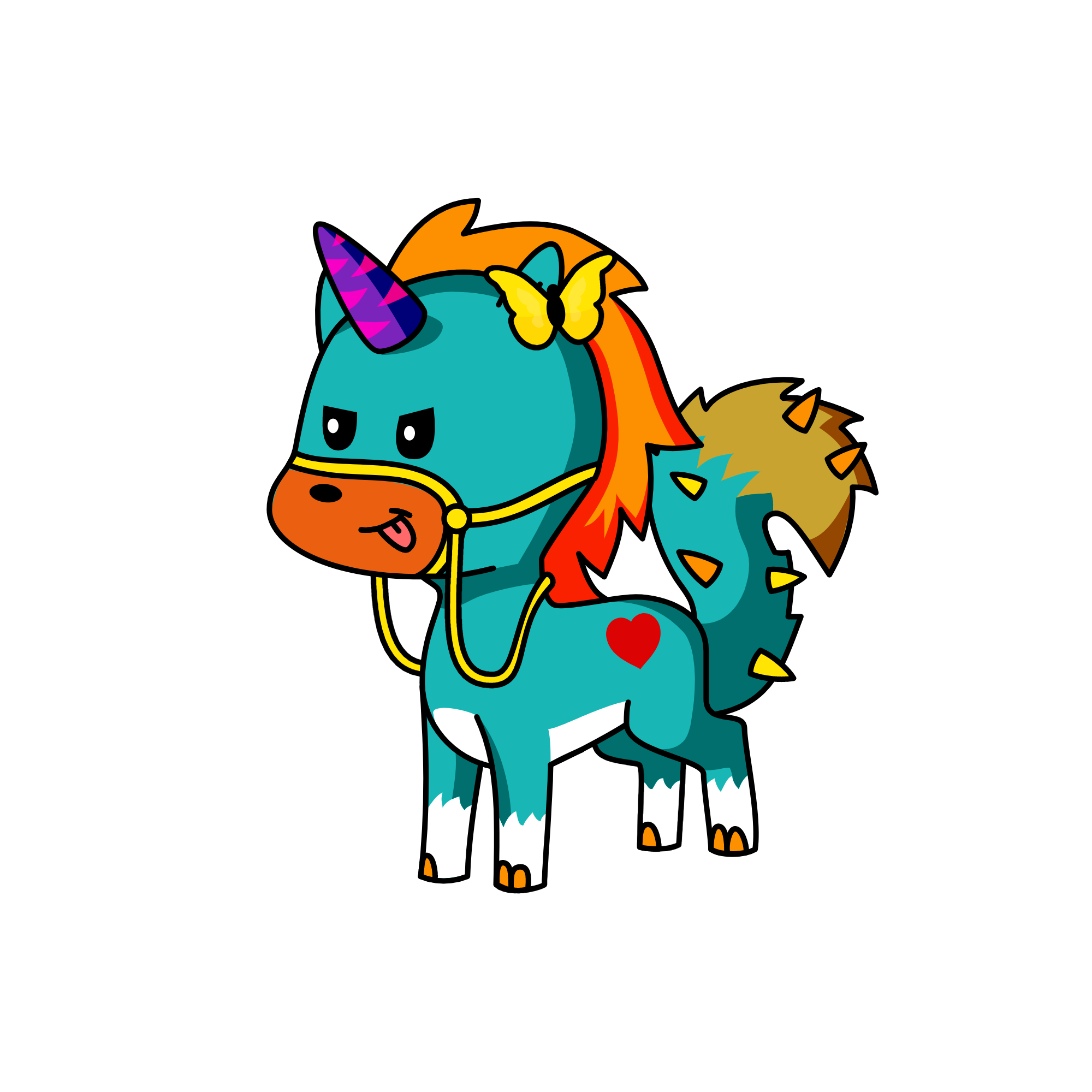 Melpthecorn and Twilight!!!!, the unicorn