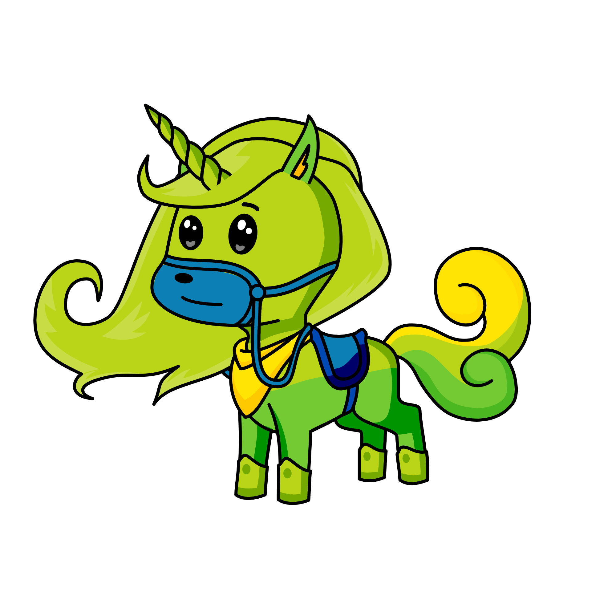 Earthacorn, the unicorn