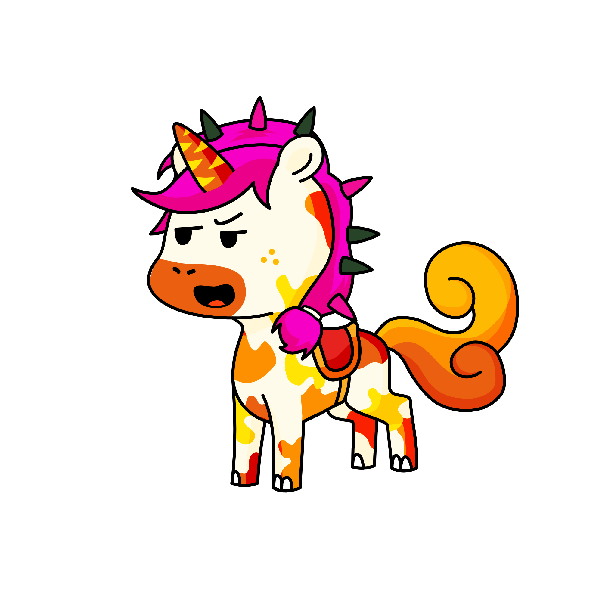 Sunny, the unicorn