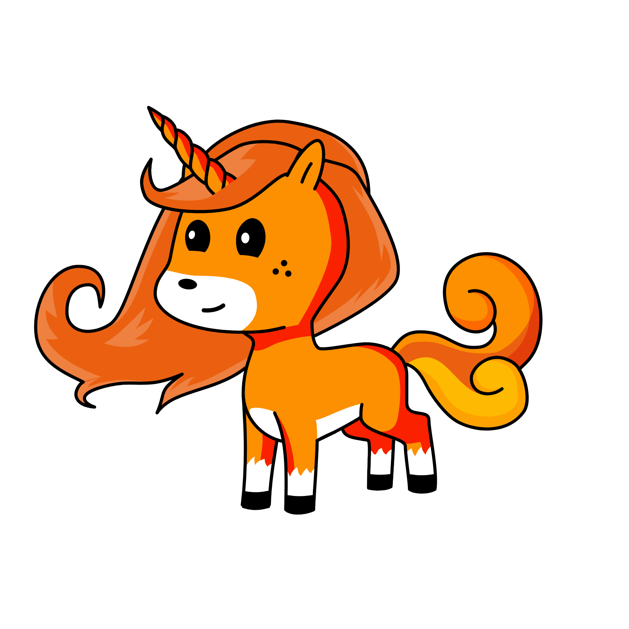 foxicorn, the unicorn