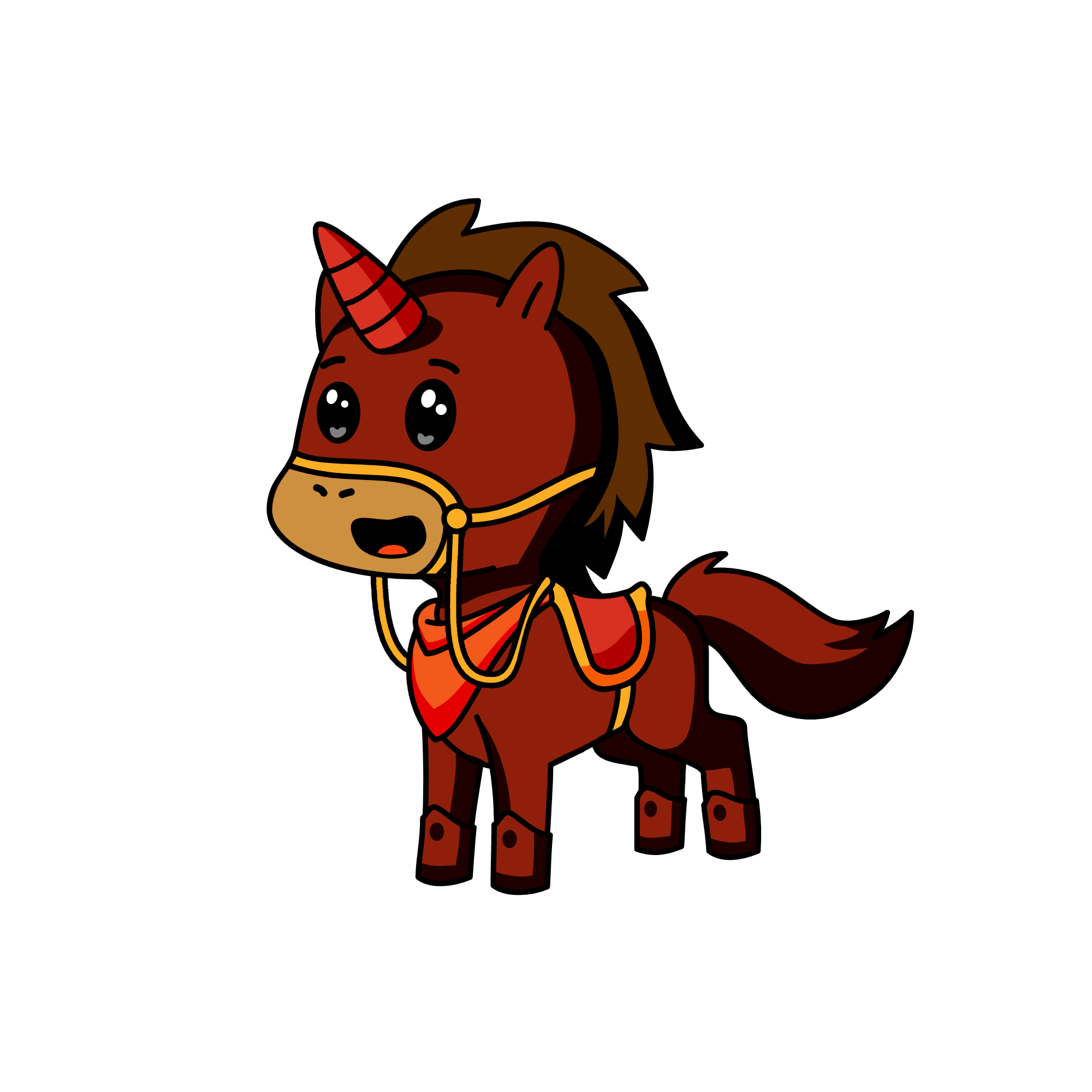 raposo  unicórnio, the unicorn