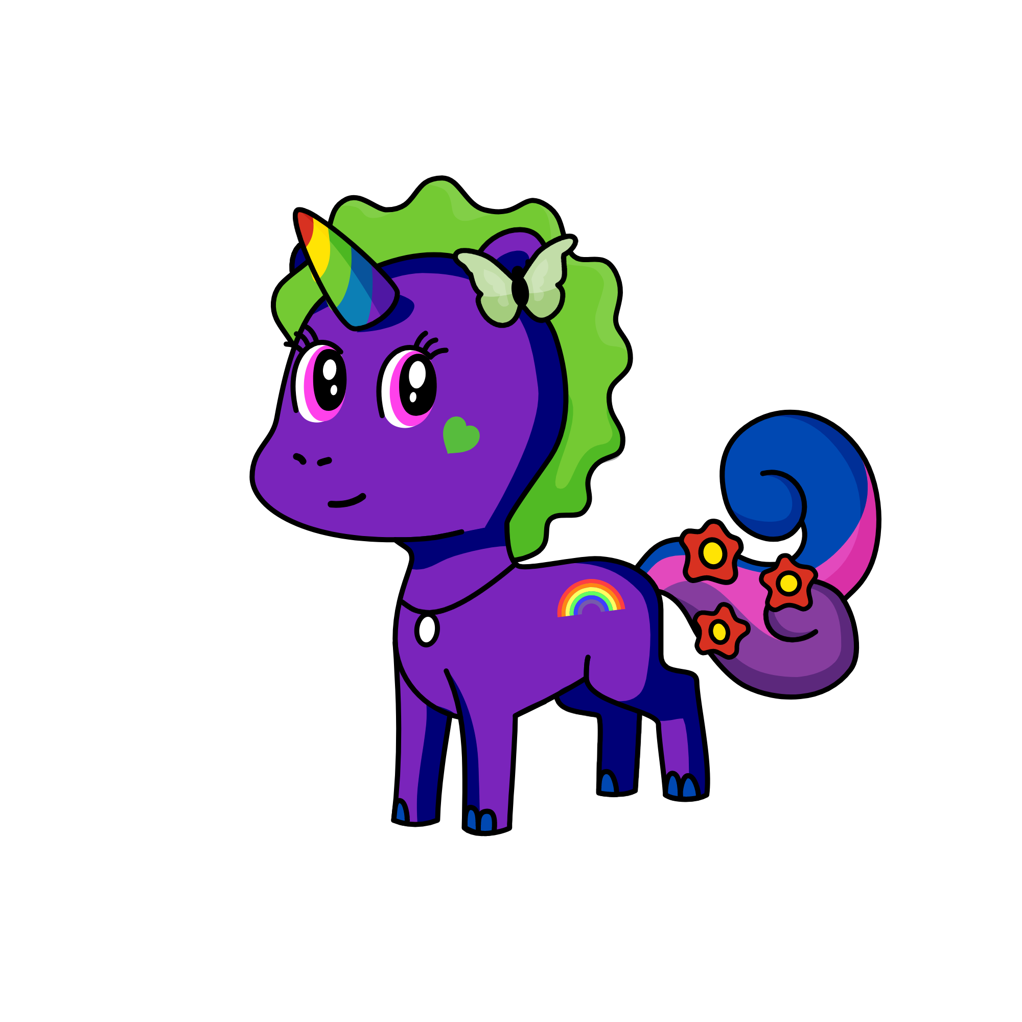 Stella, the unicorn