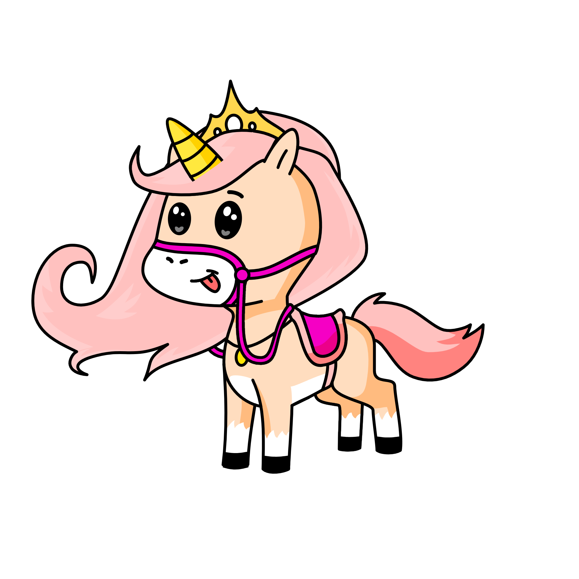 Cotton, the unicorn