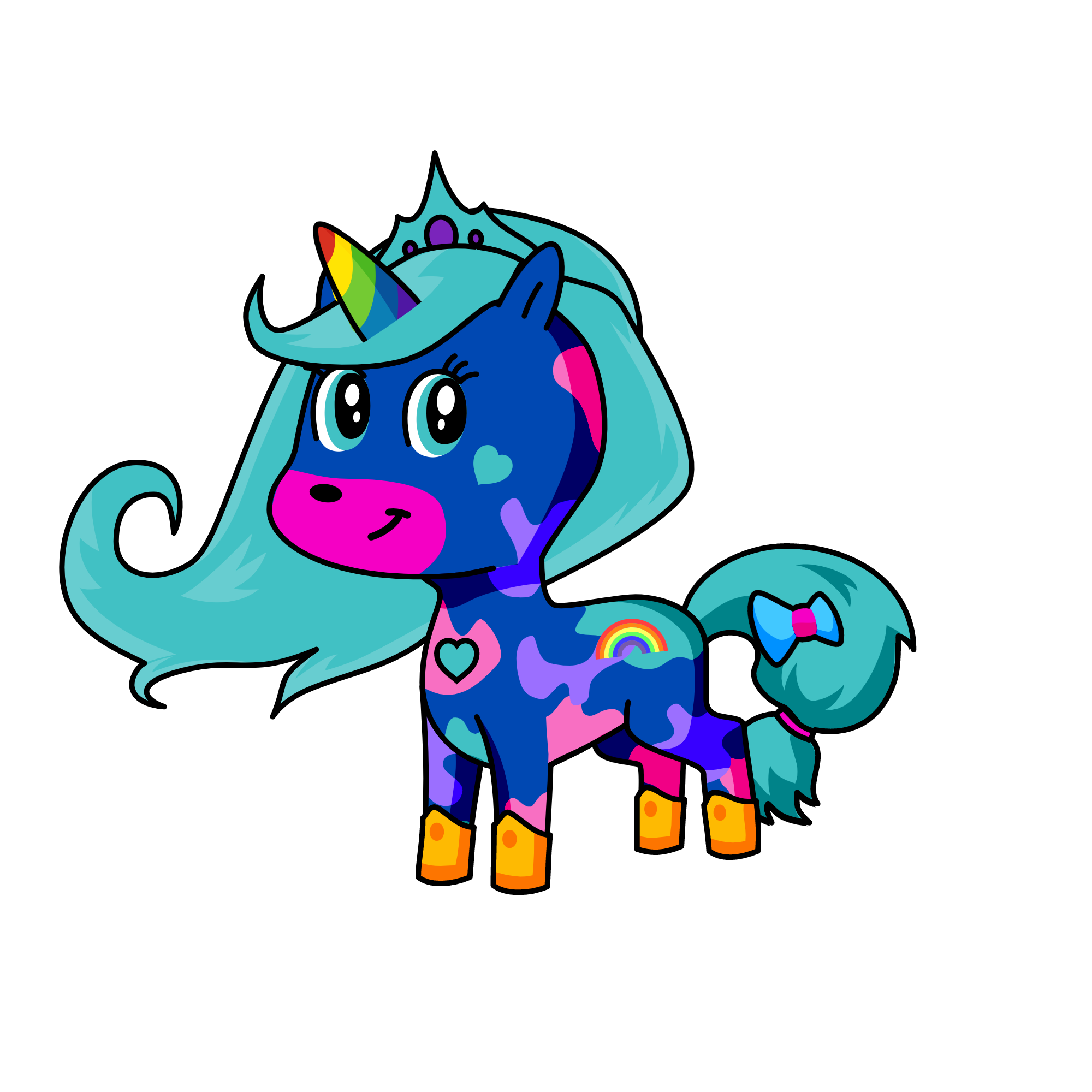 Adriaanna, the unicorn