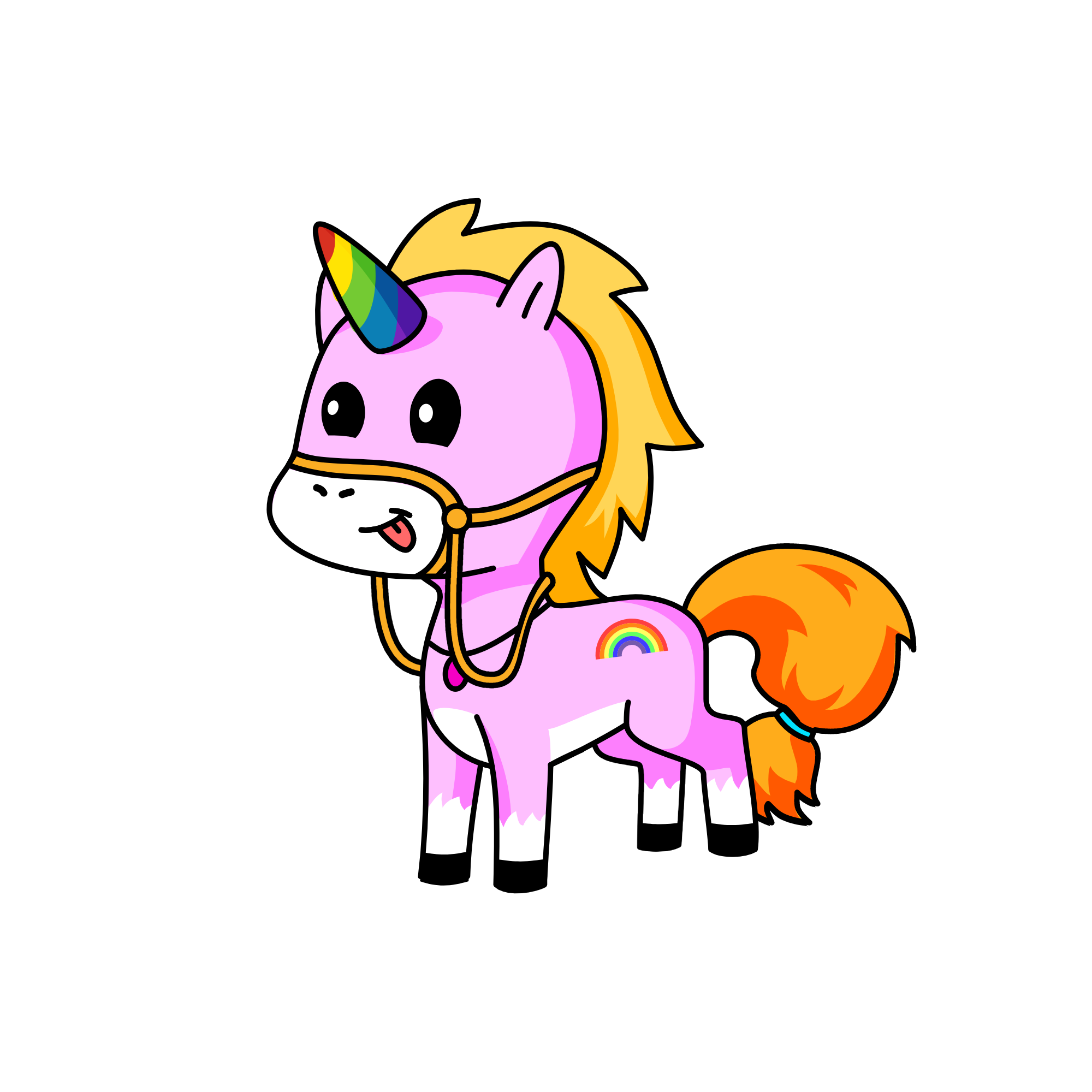 buterfly, the unicorn