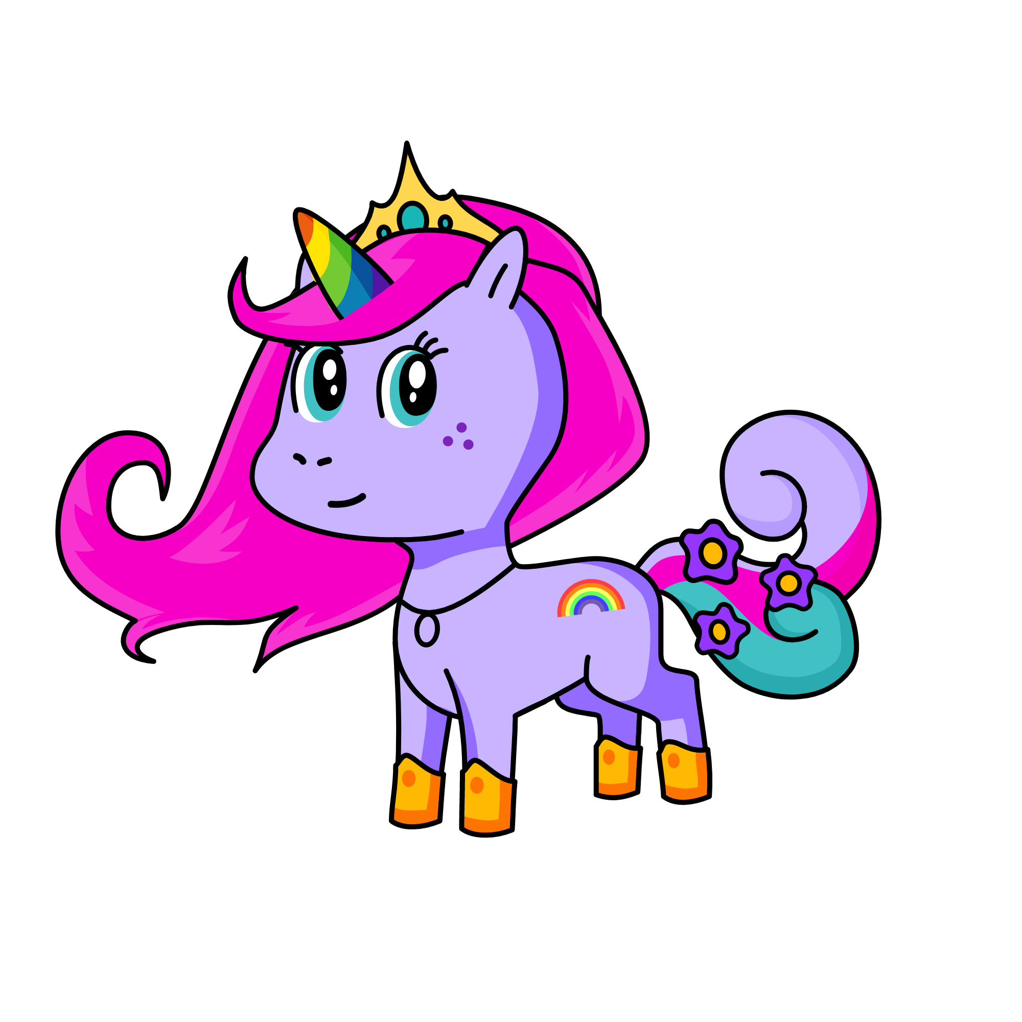 Lovely, the unicorn
