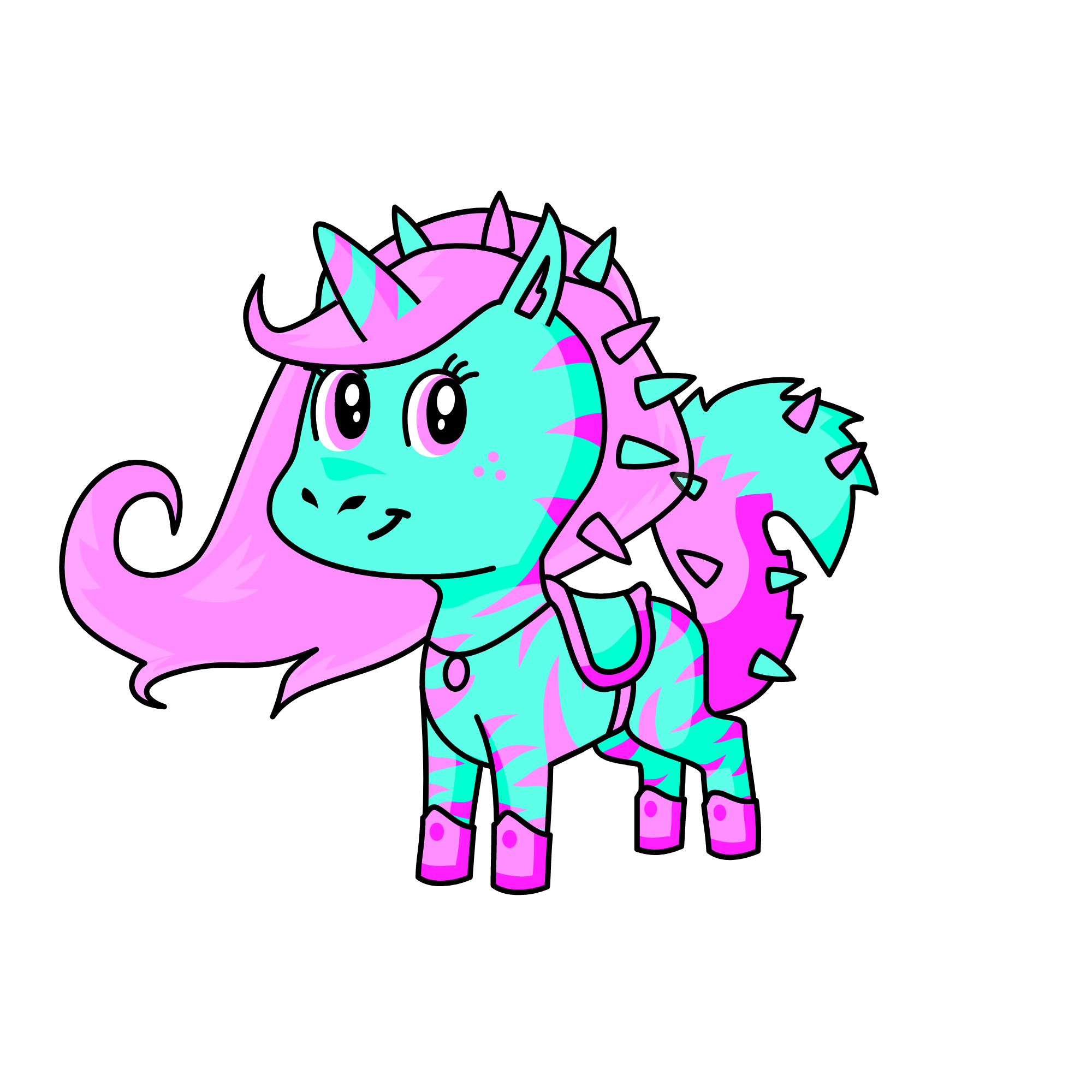 cotincandy, the unicorn