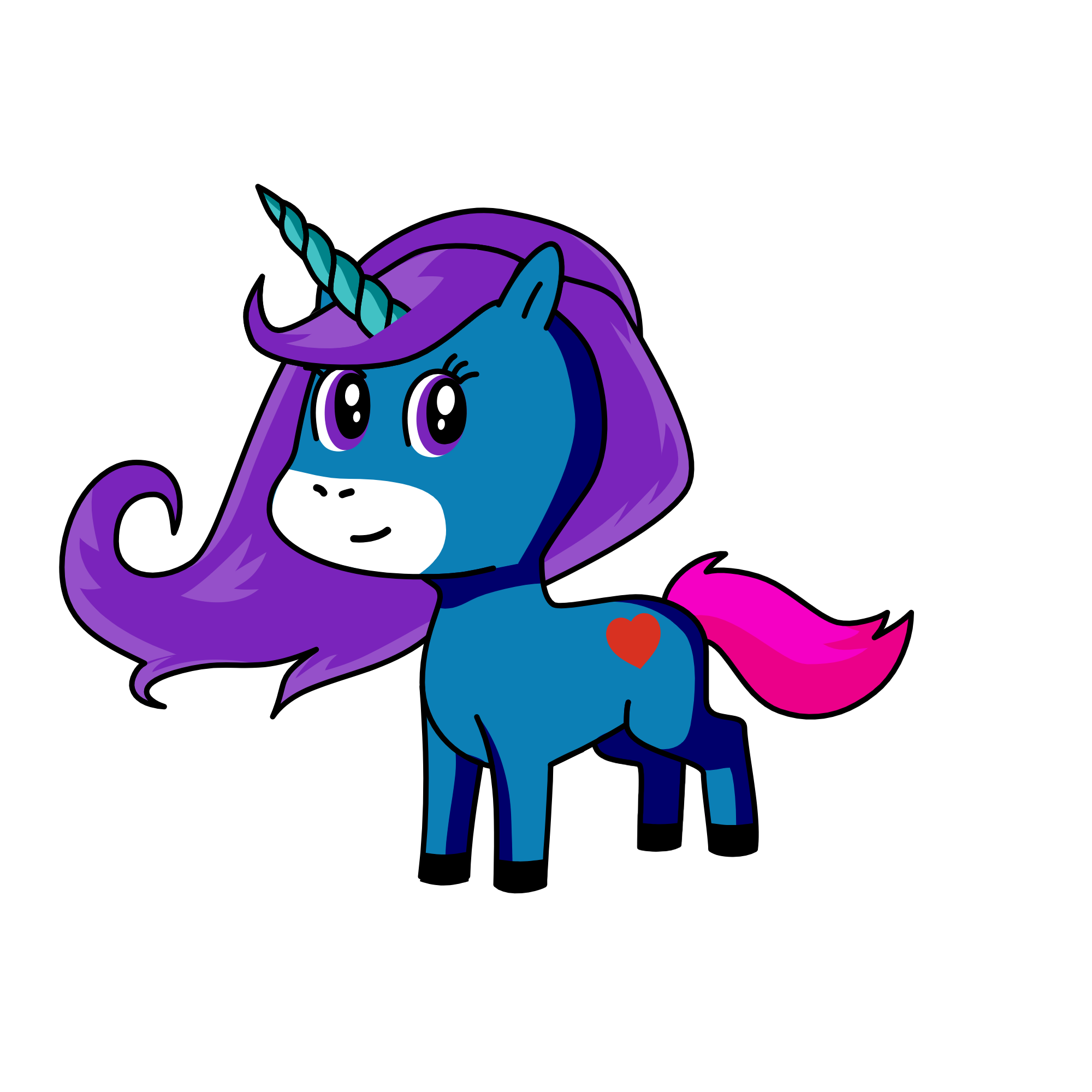midnight, the unicorn