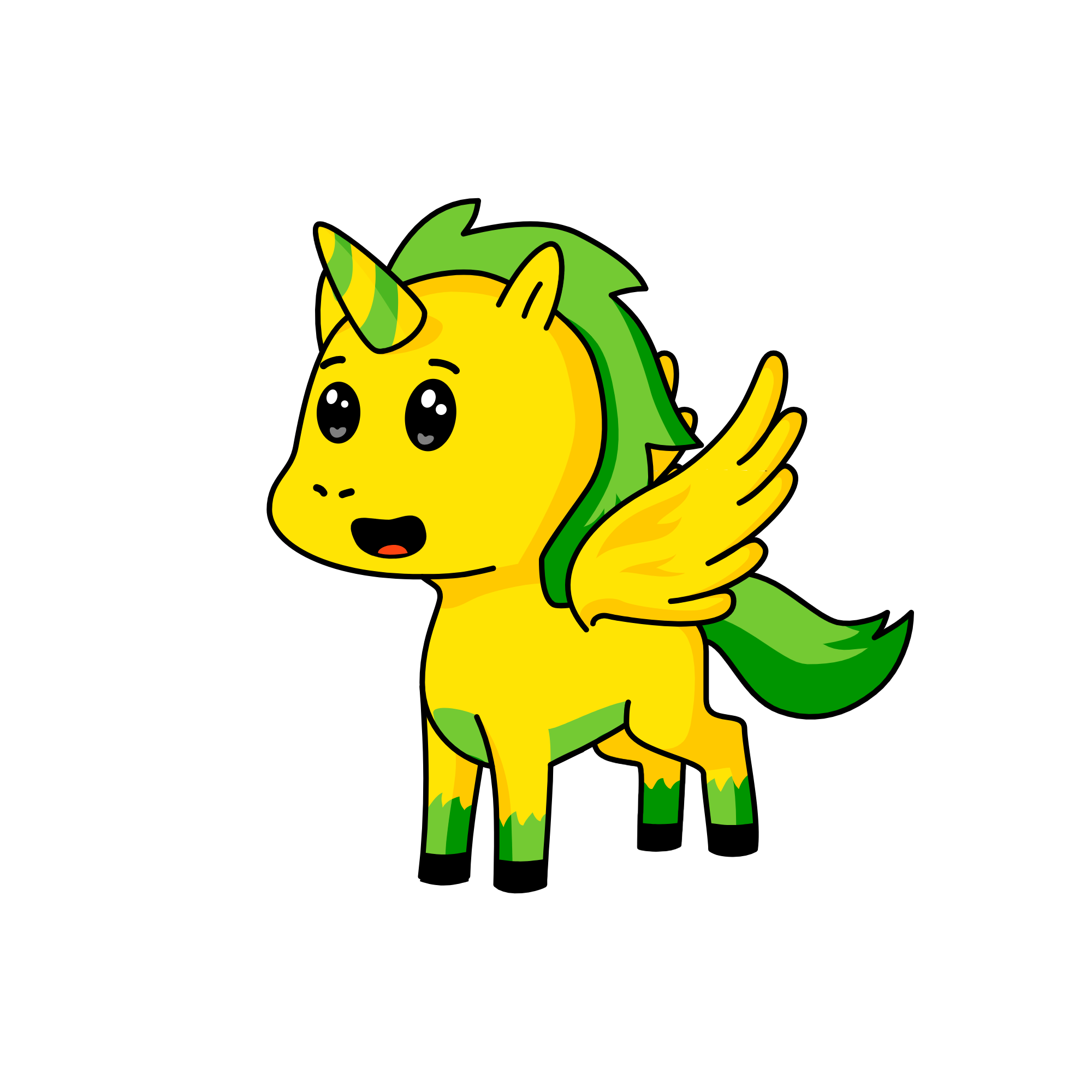 Hadicorn, the unicorn