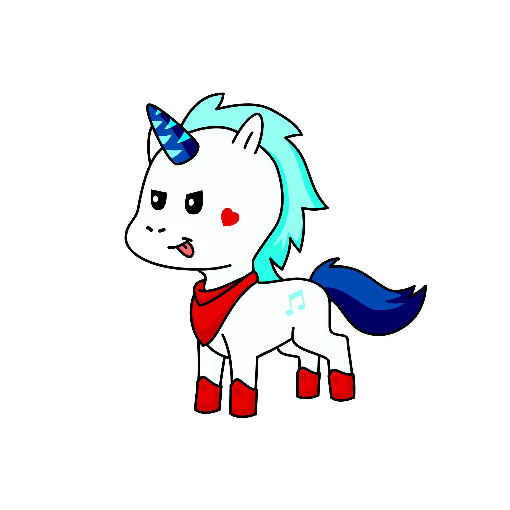 Friday night funkin (Boyfriend), the unicorn