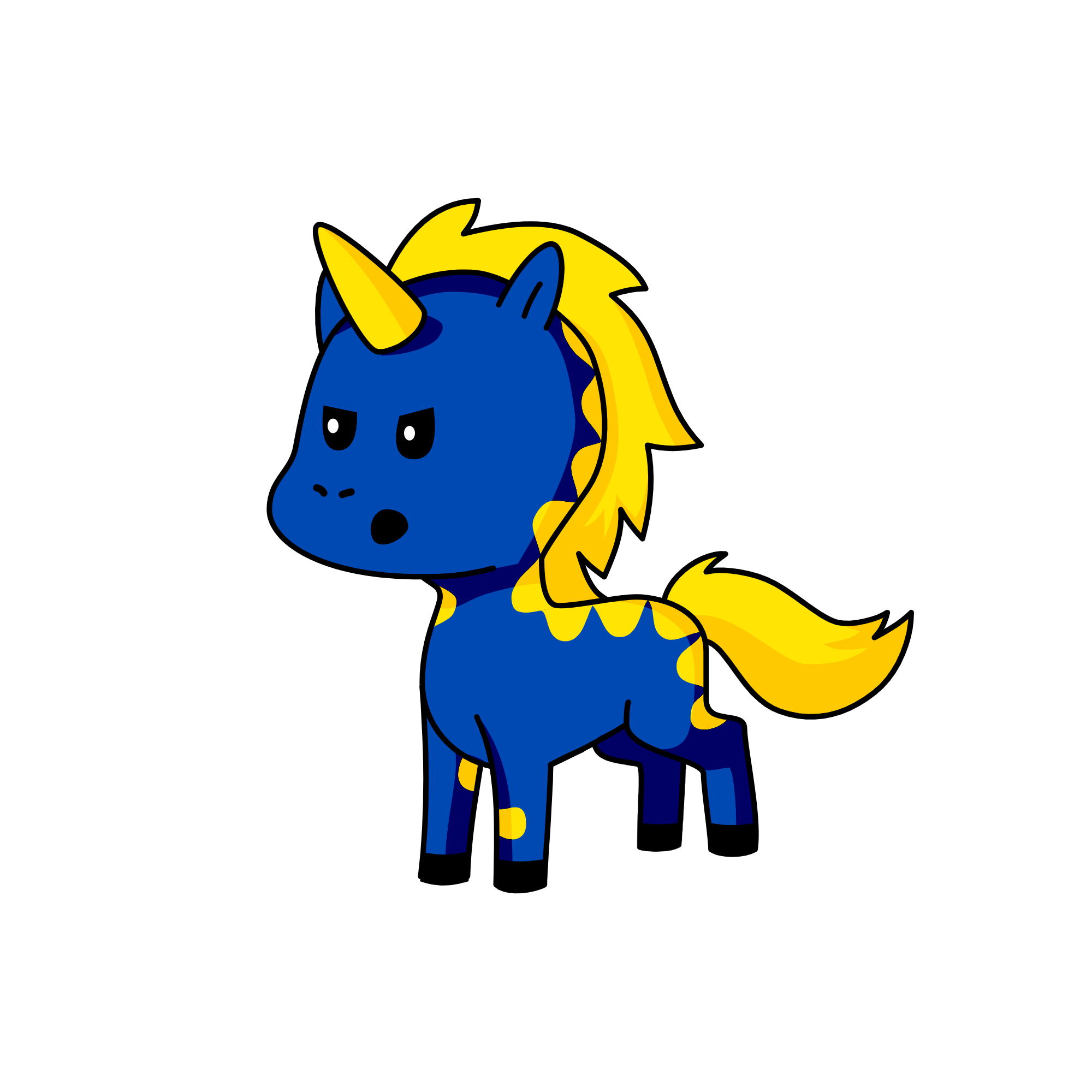Anger , the unicorn