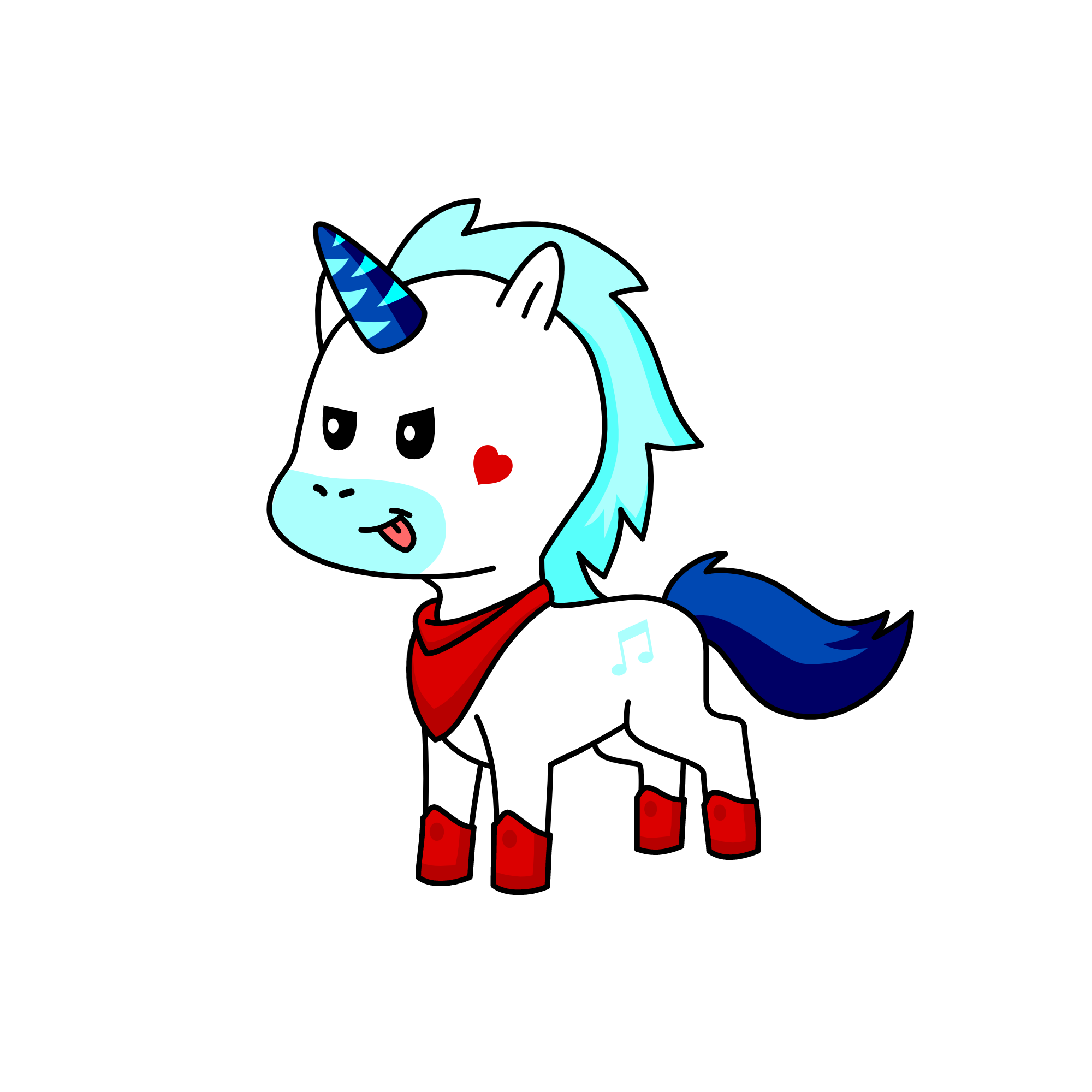 Friday night Funkin (Boyfriend), the unicorn