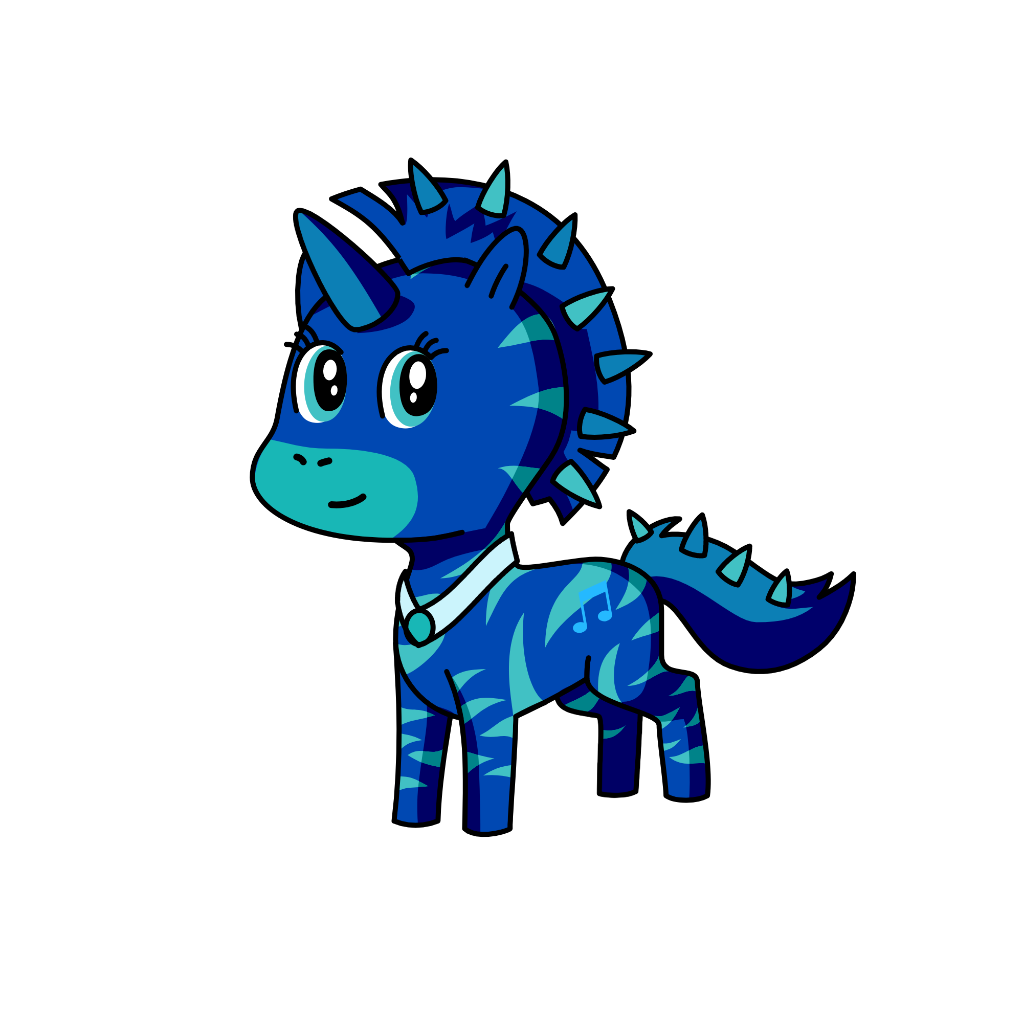 Breana blue, the unicorn