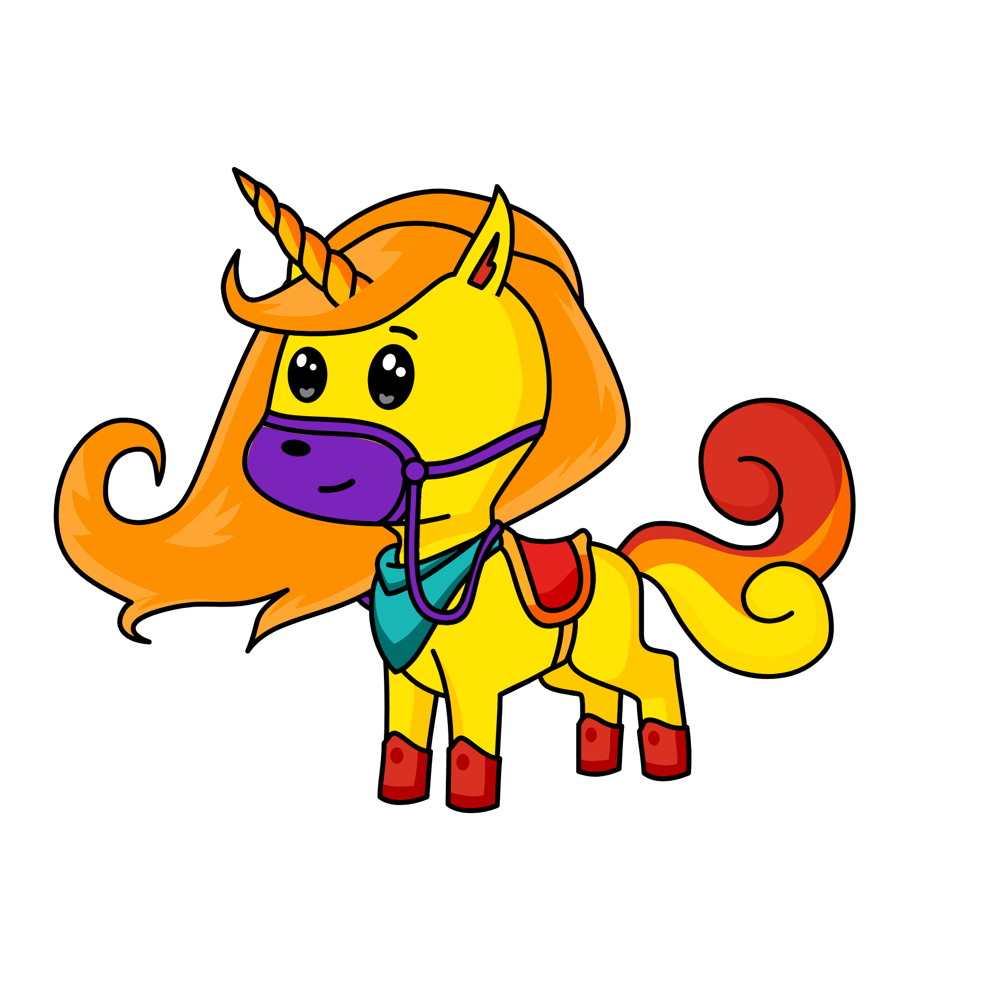 trit trot, the unicorn