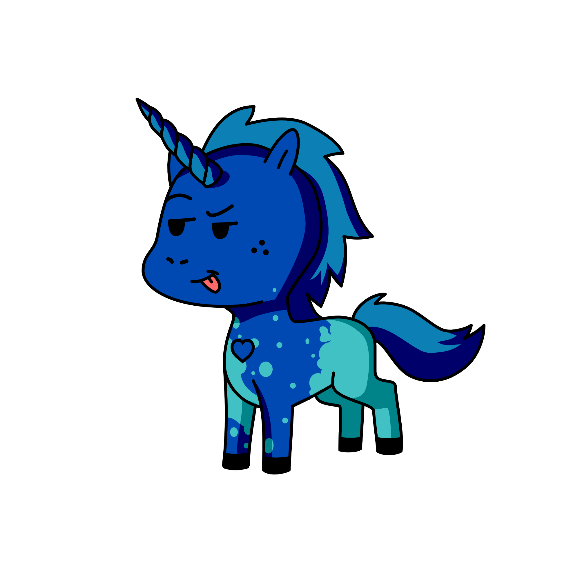 Poseidon, the unicorn