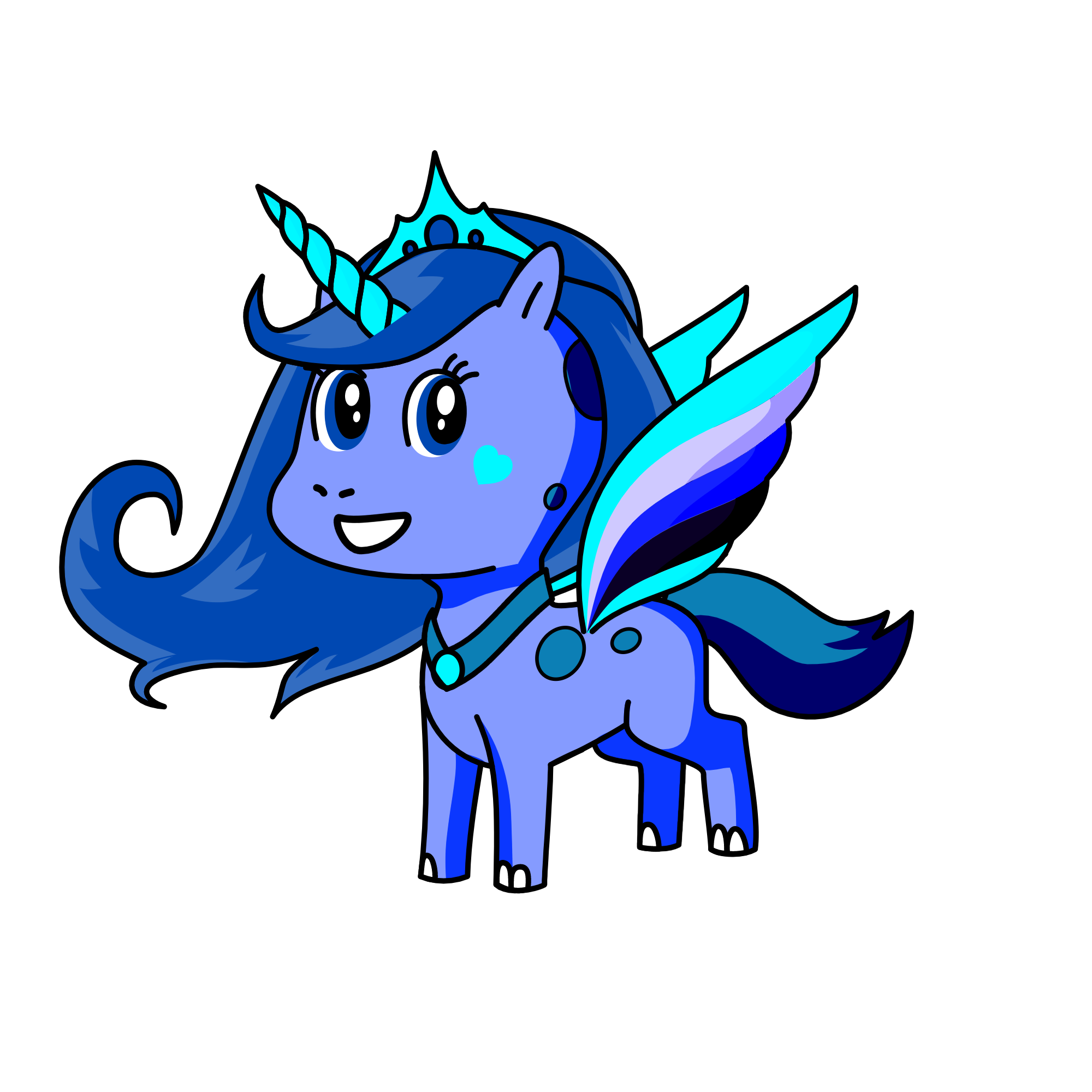 Luna, the unicorn