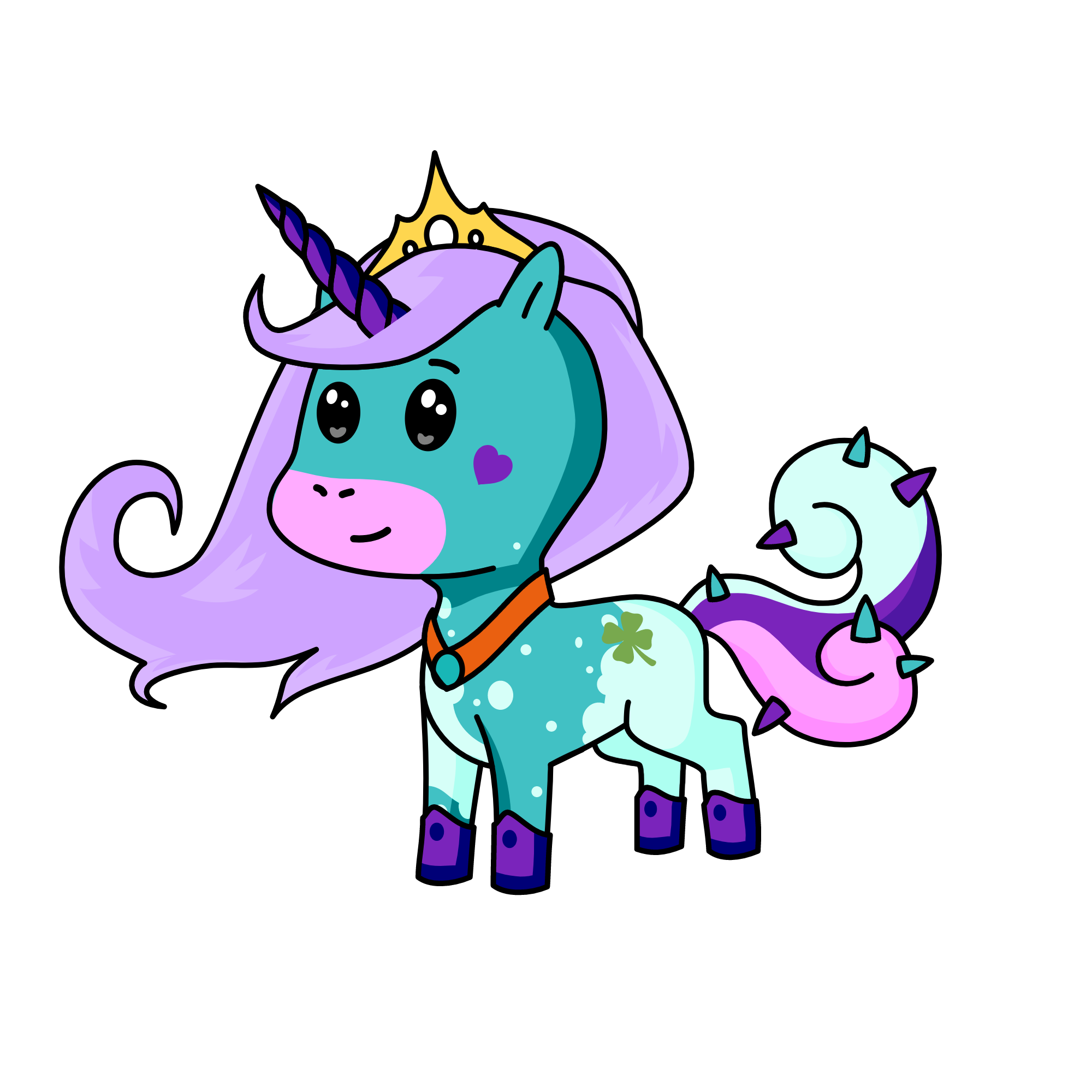 Rosy, the unicorn