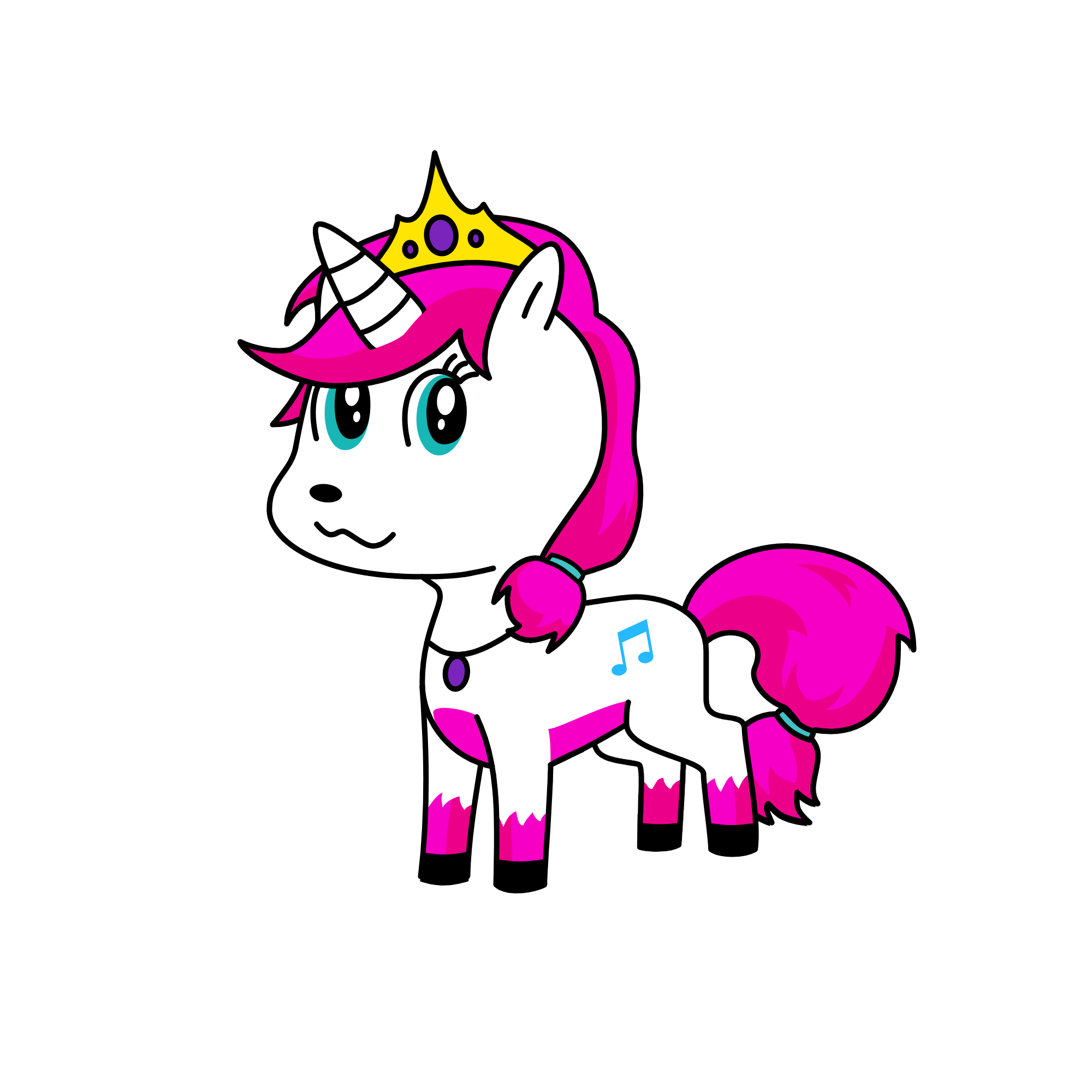 Princesses Taylor, the unicorn