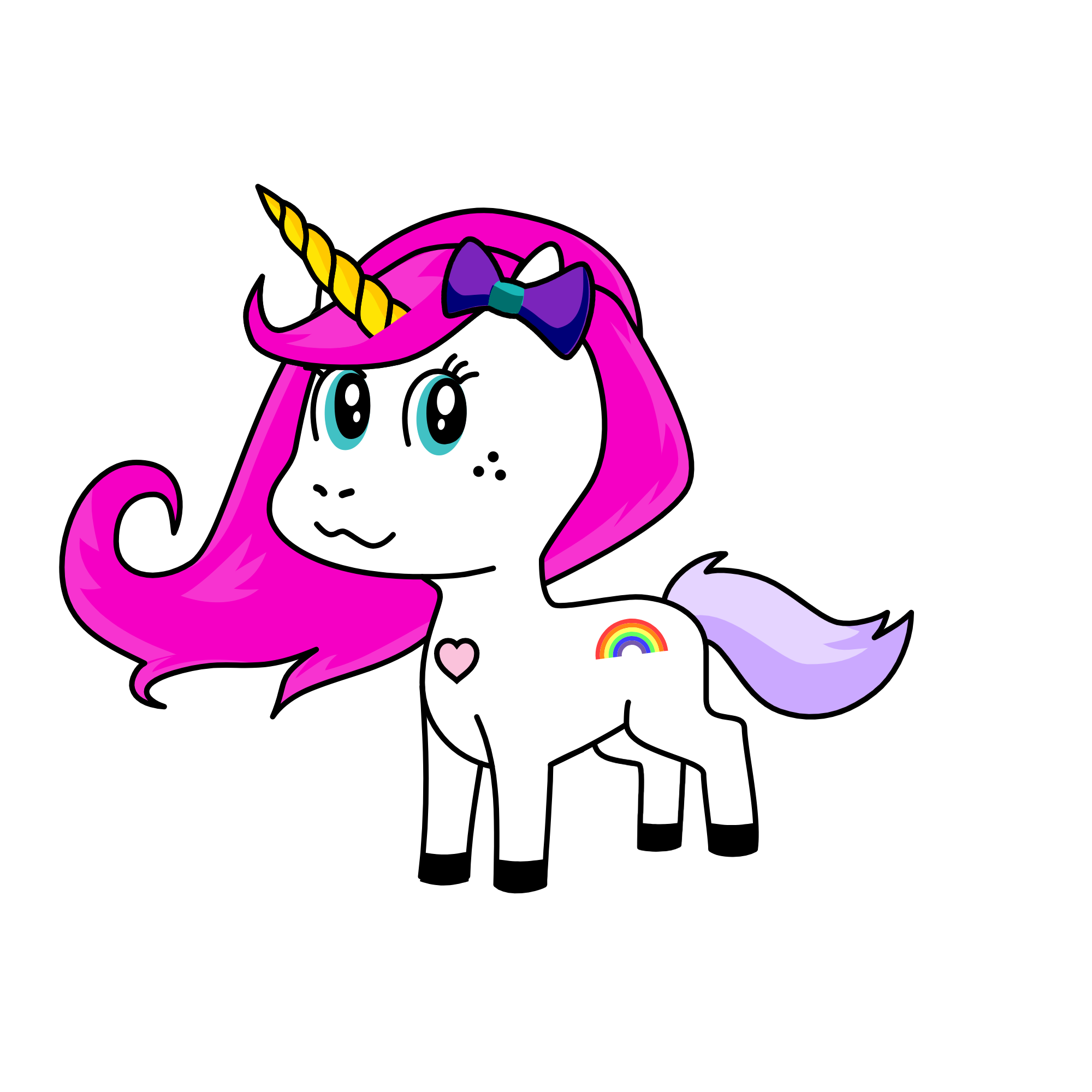 me uni, the unicorn