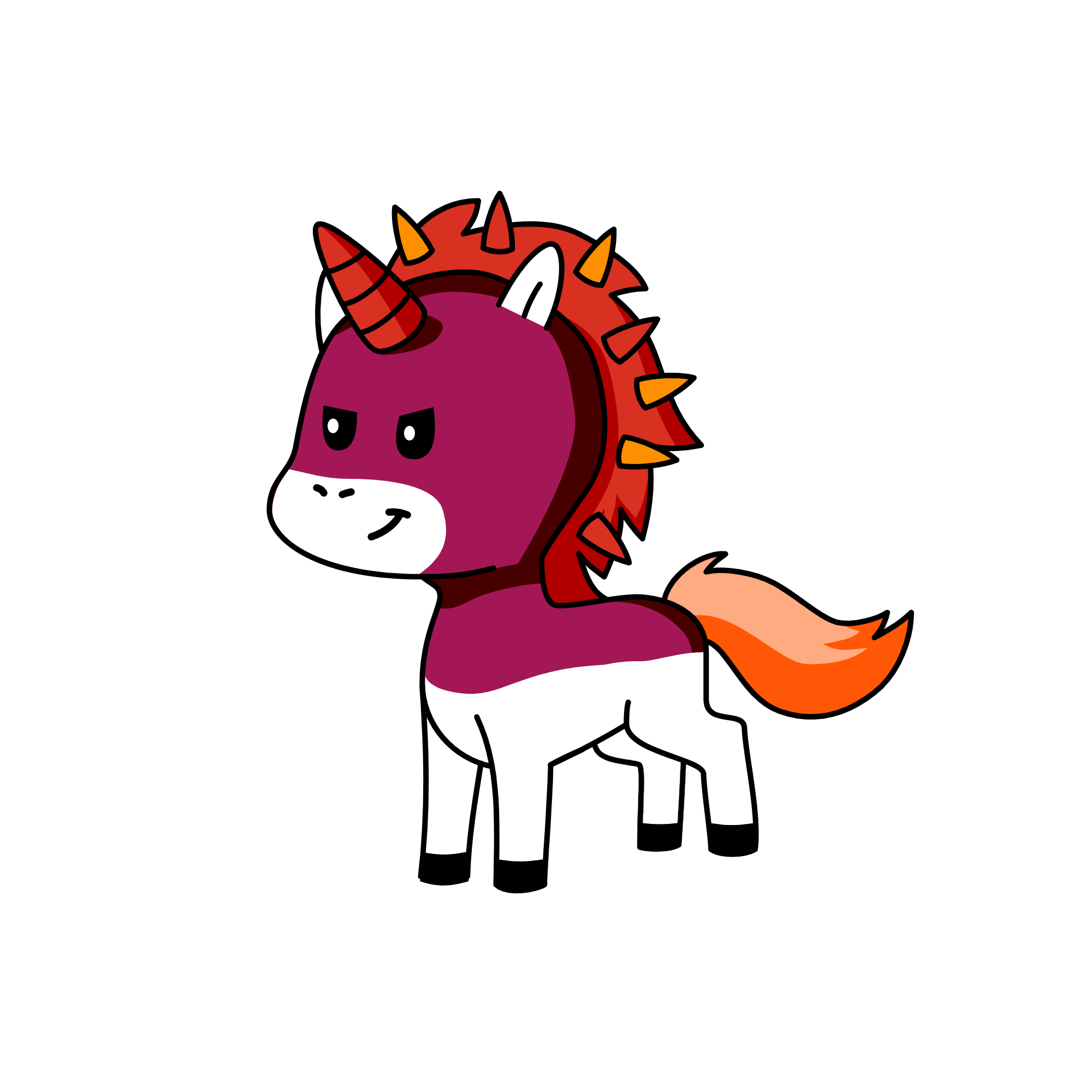 firecorn, the unicorn