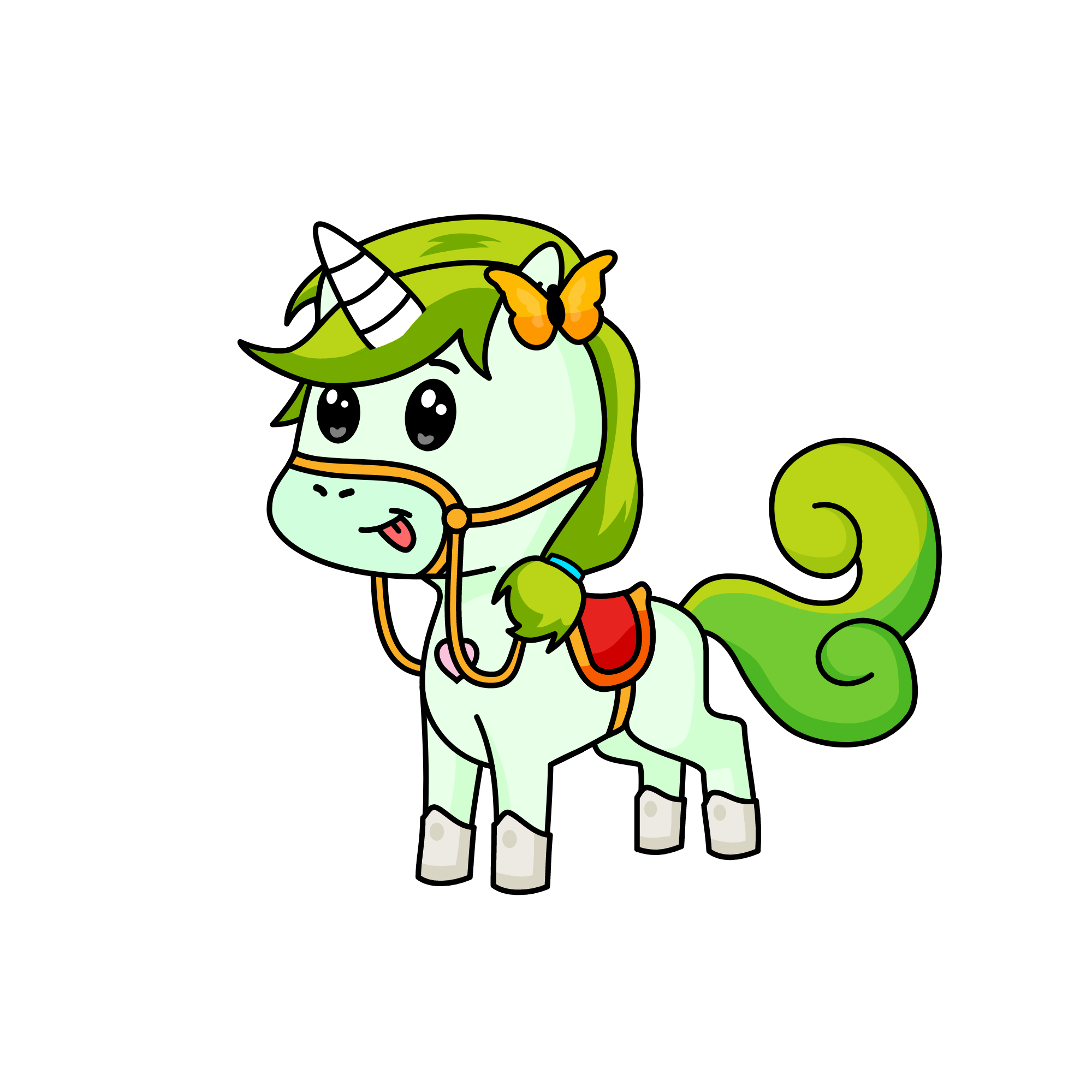 leah, the unicorn
