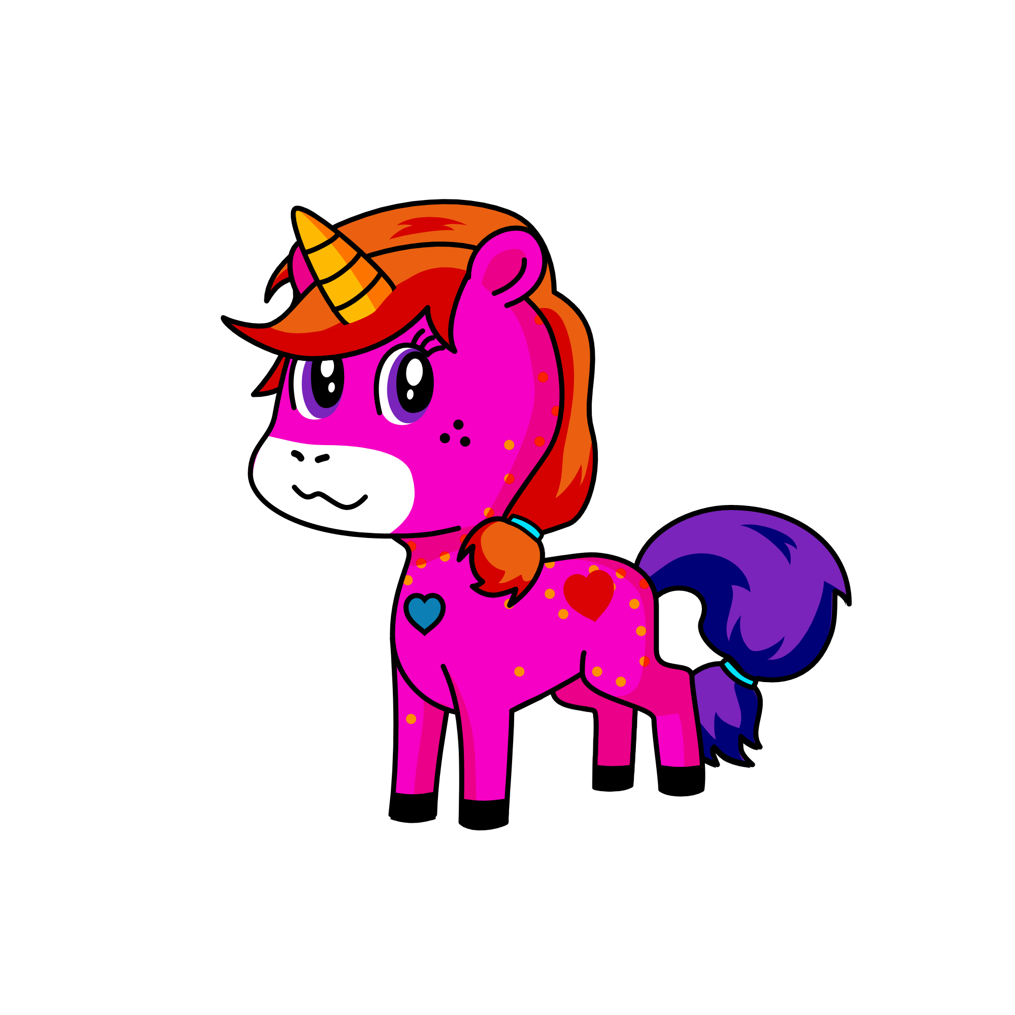 sun, the unicorn