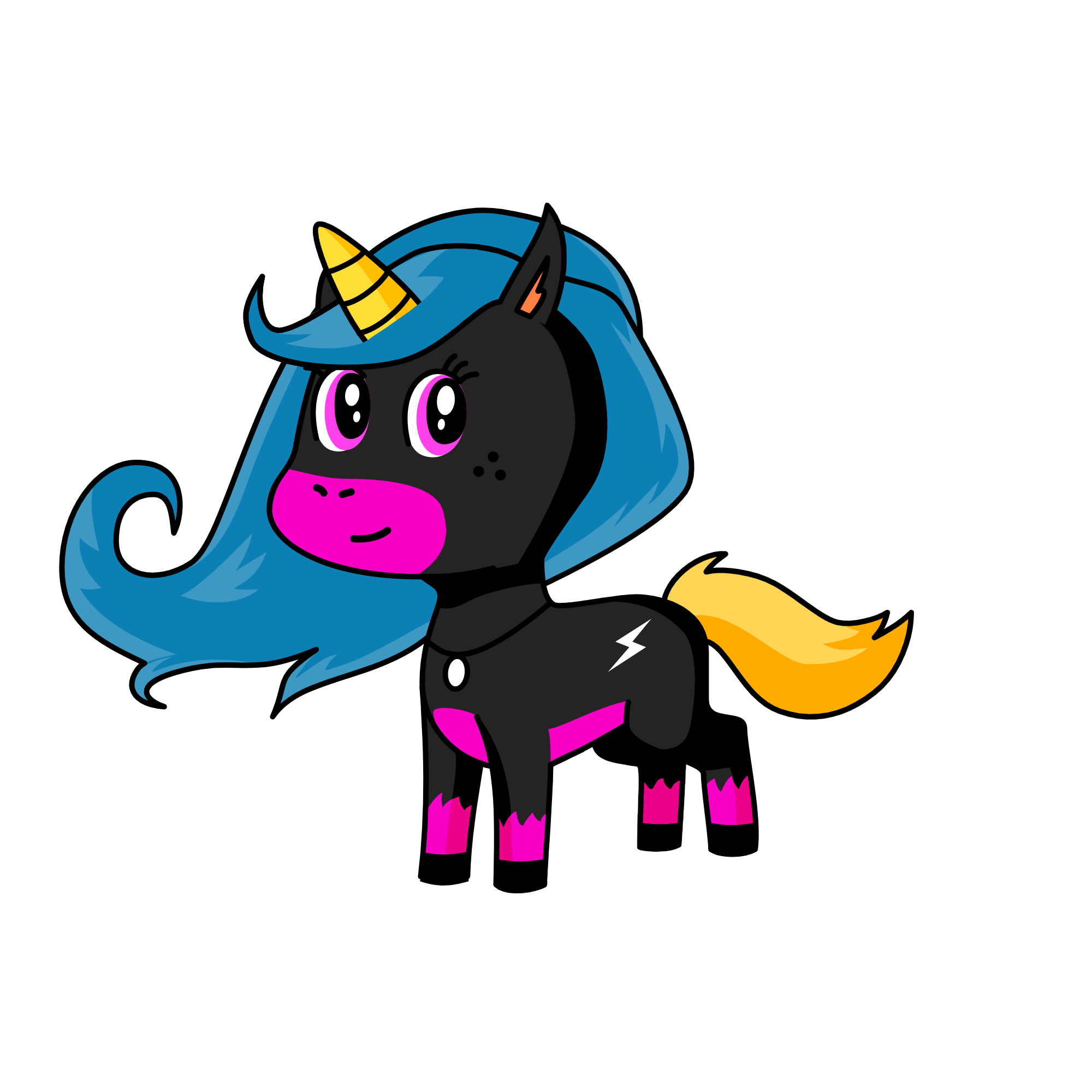 shaddow, the unicorn
