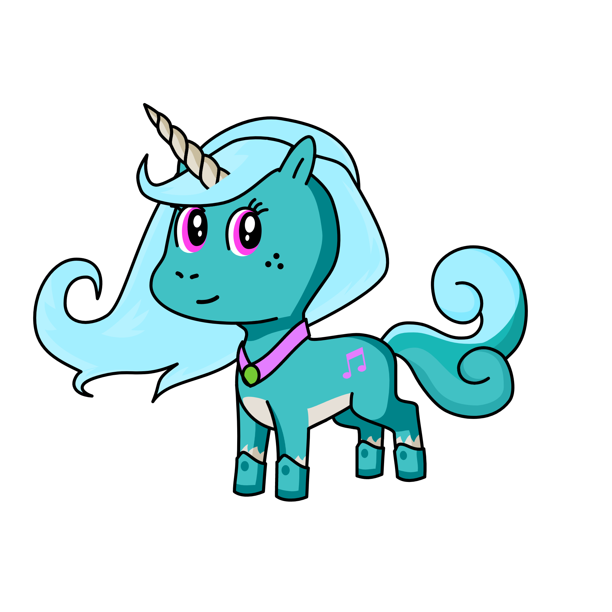 mellde, the unicorn