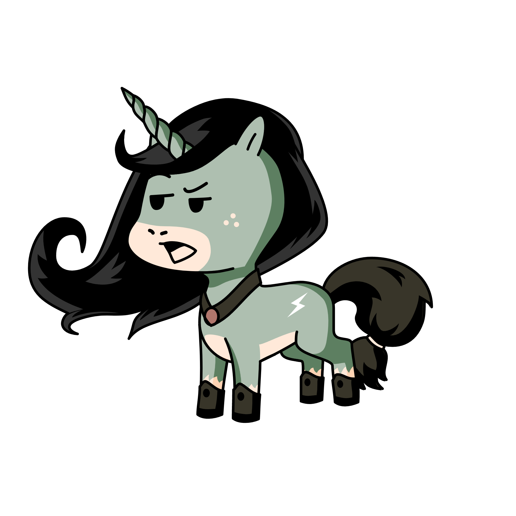 Solider, the unicorn