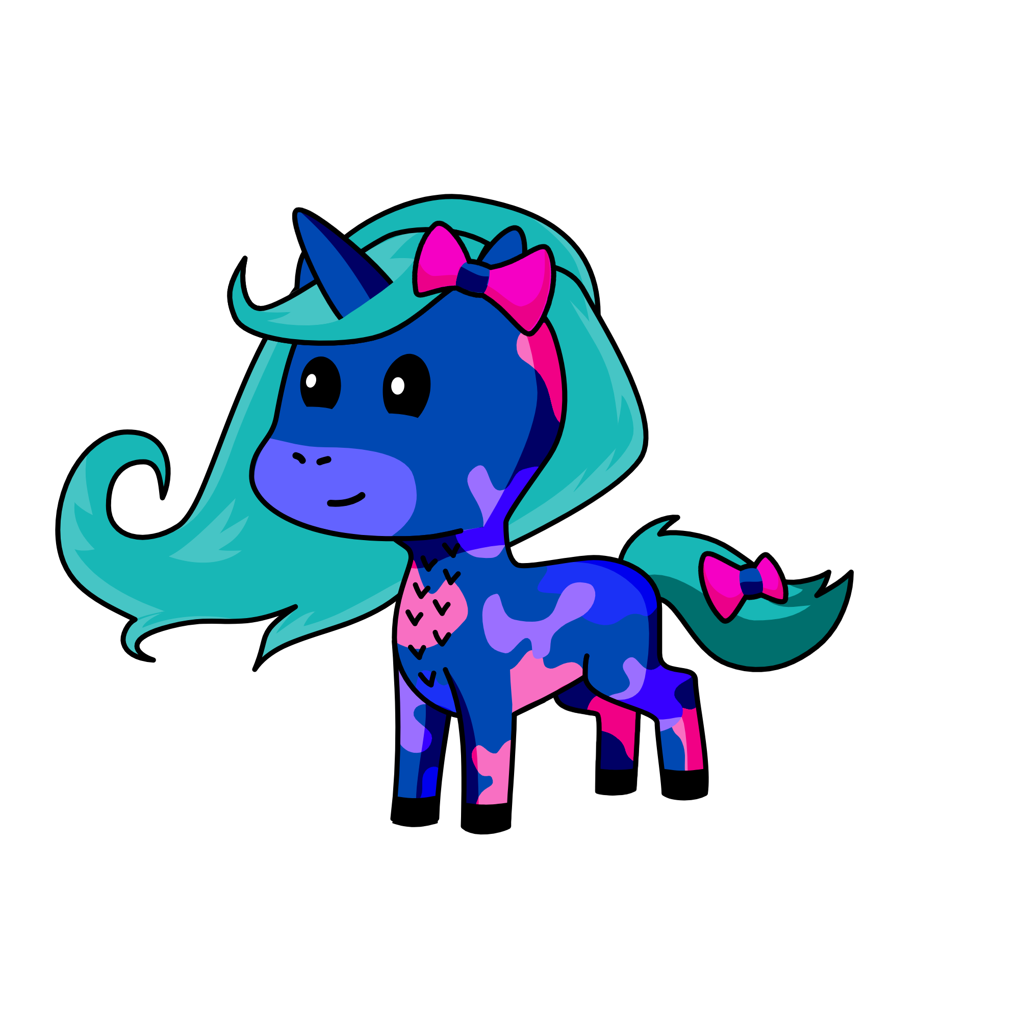 hi, the unicorn