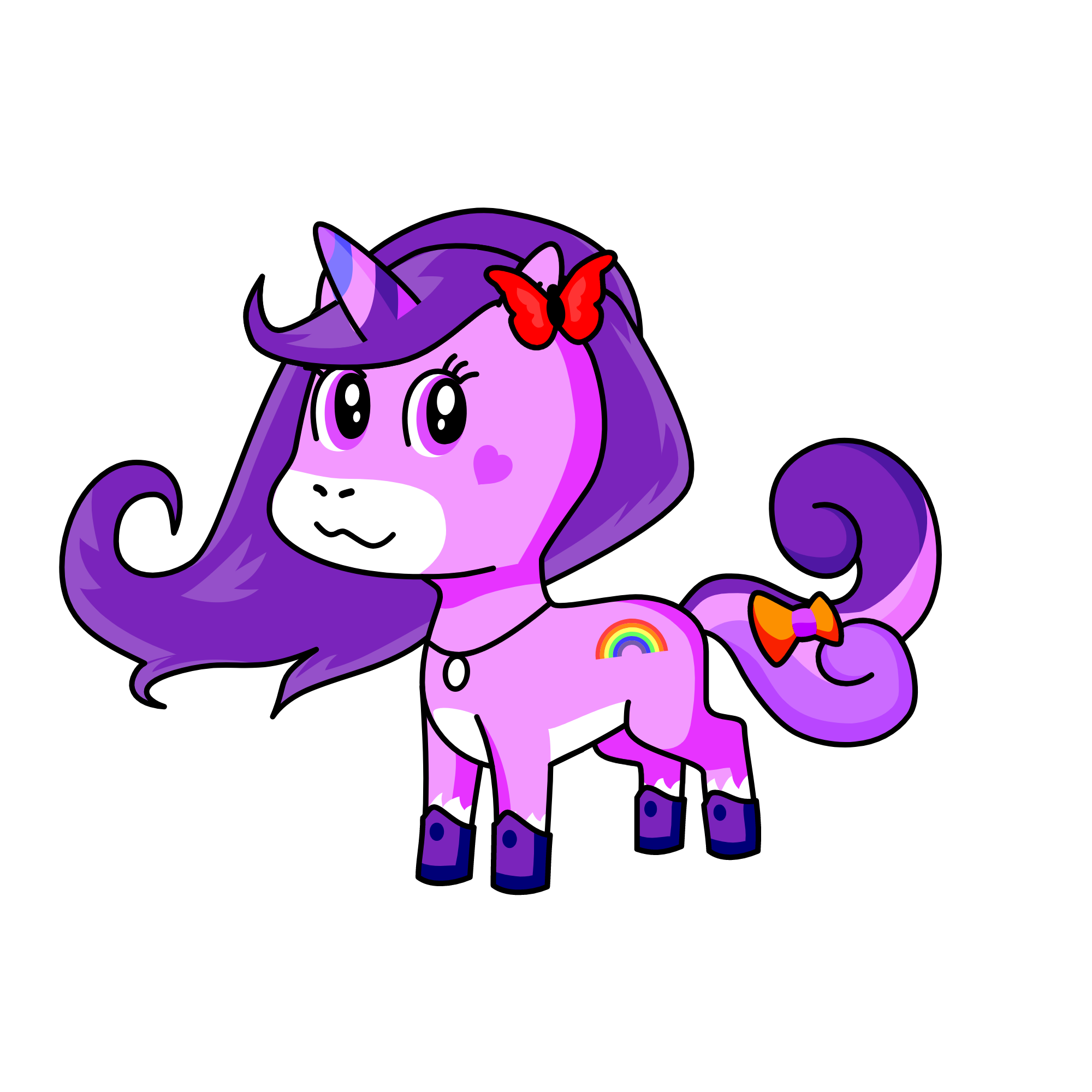Amelia🦄, the unicorn