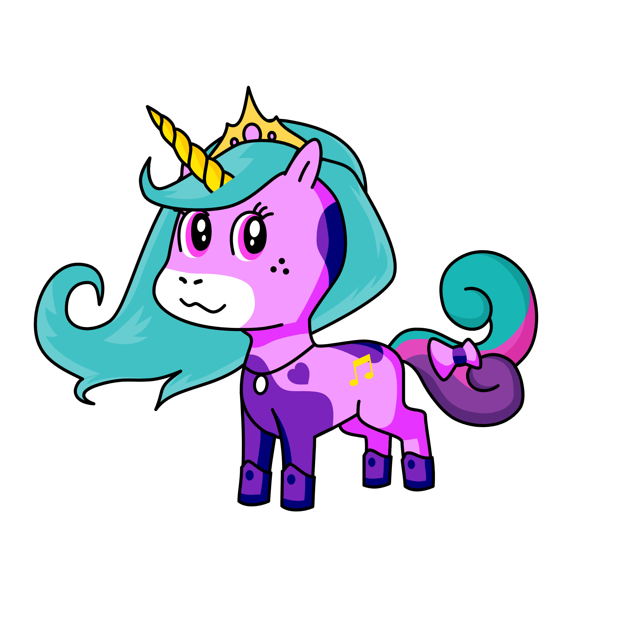 music💕, the unicorn
