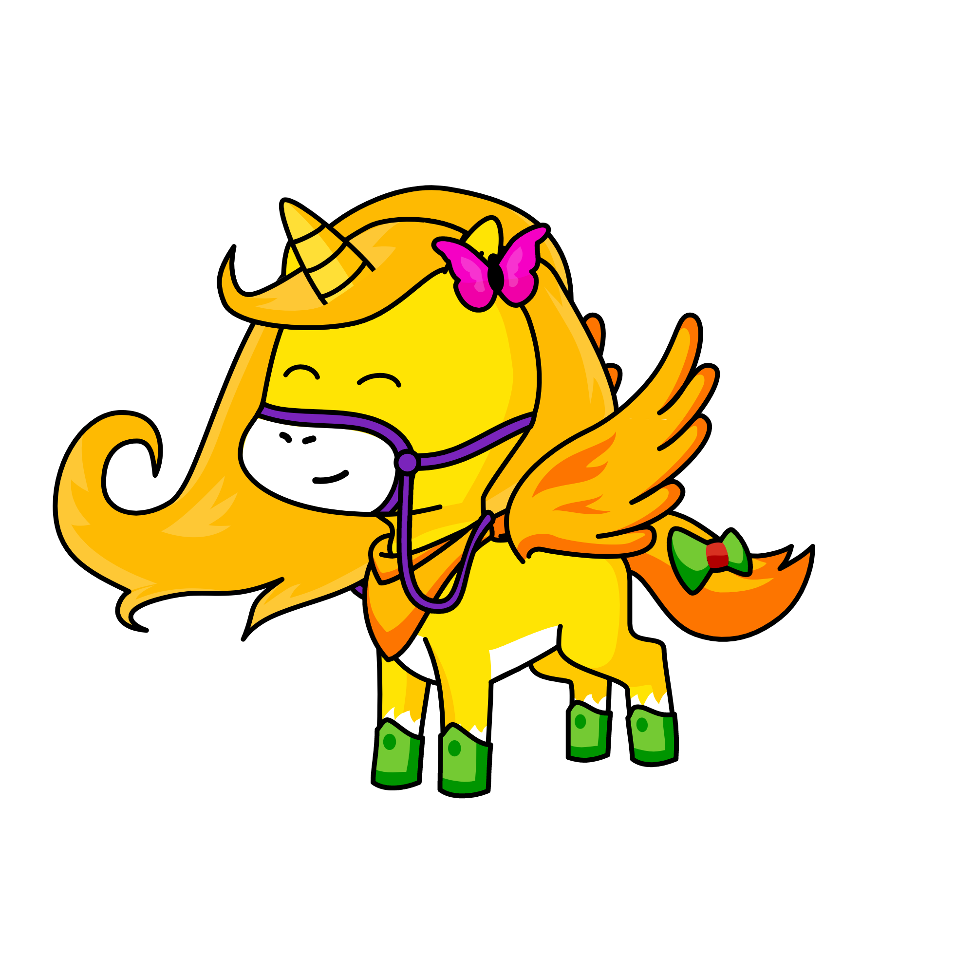Fluttershy, the unicorn