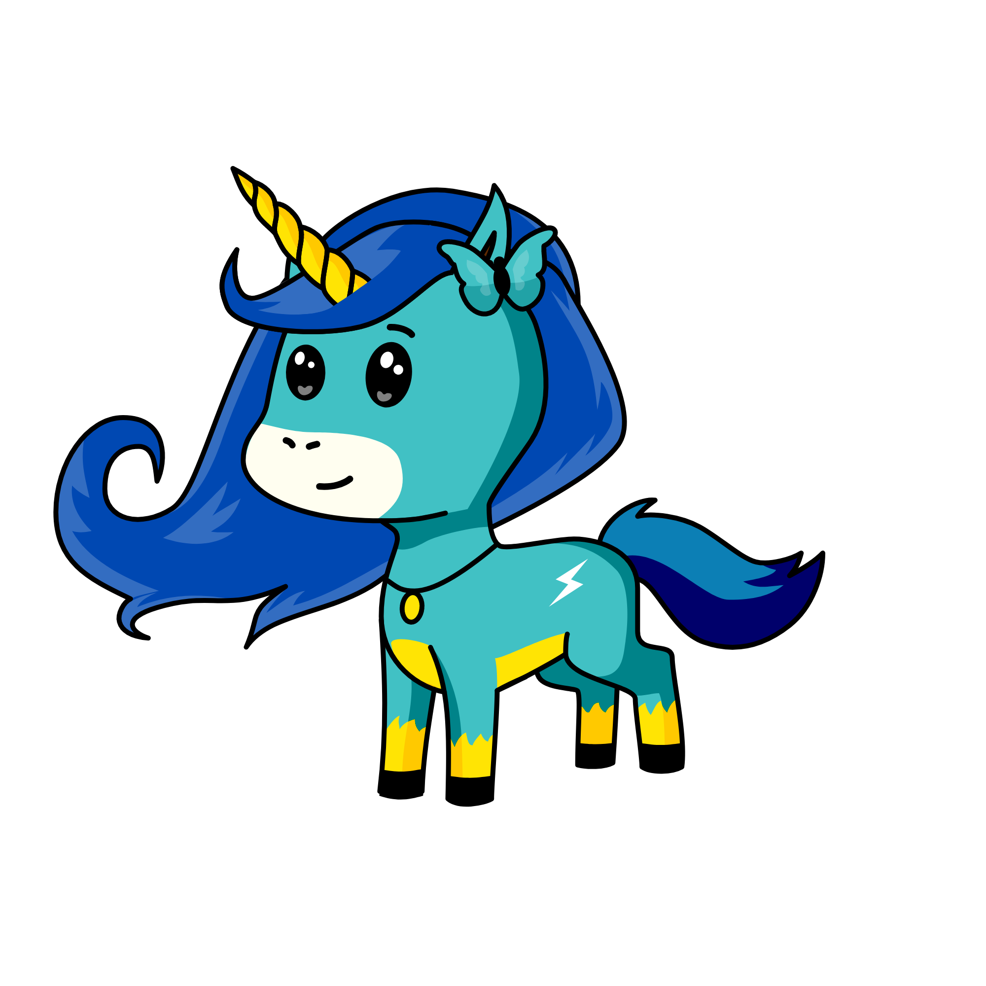 Cilestia, the unicorn