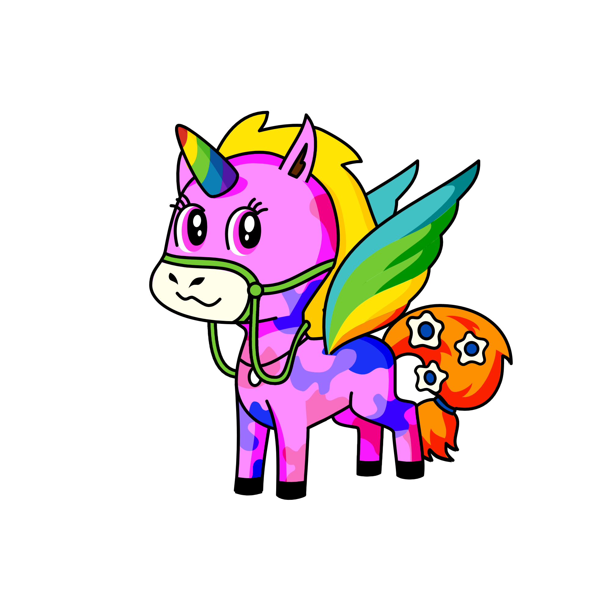 𝓬𝓾𝓽𝓮, the unicorn